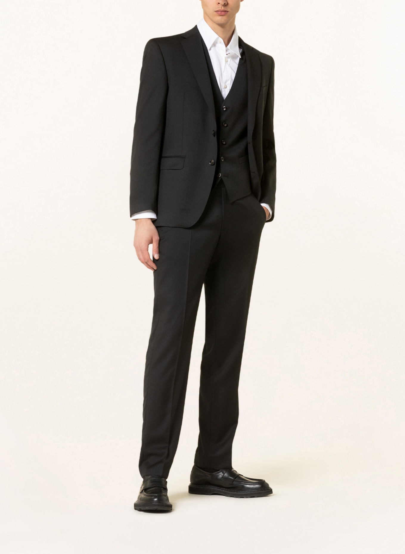 DIGEL Suit vest DAN modern fit, Color: 10 SCHWARZ (Image 2)