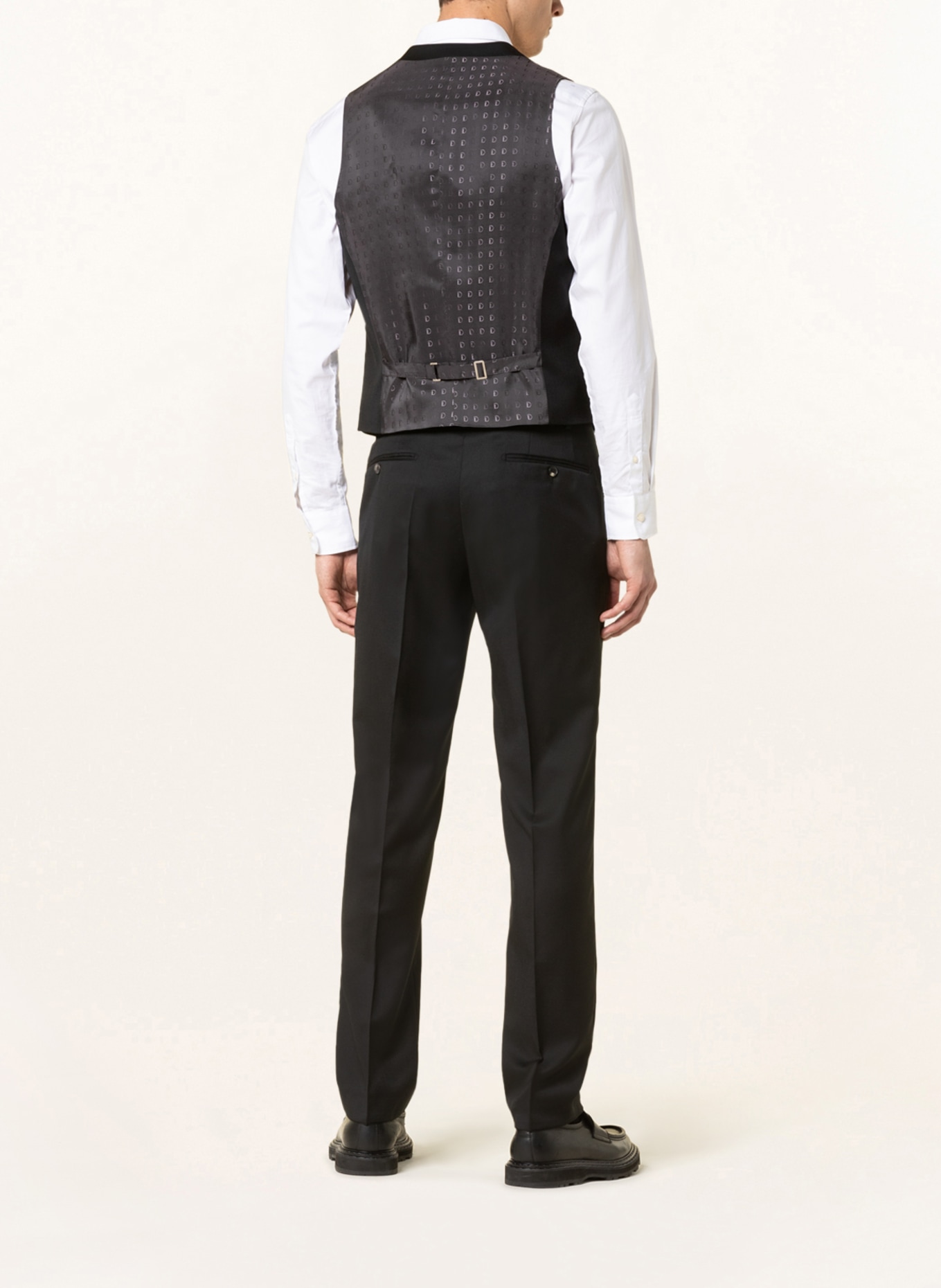 DIGEL Suit vest DAN modern fit, Color: 10 SCHWARZ (Image 4)