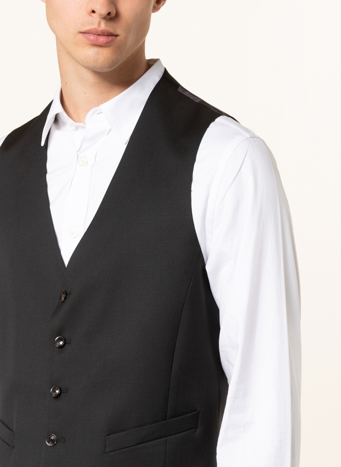 DIGEL Suit vest DAN modern fit, Color: 10 SCHWARZ (Image 5)