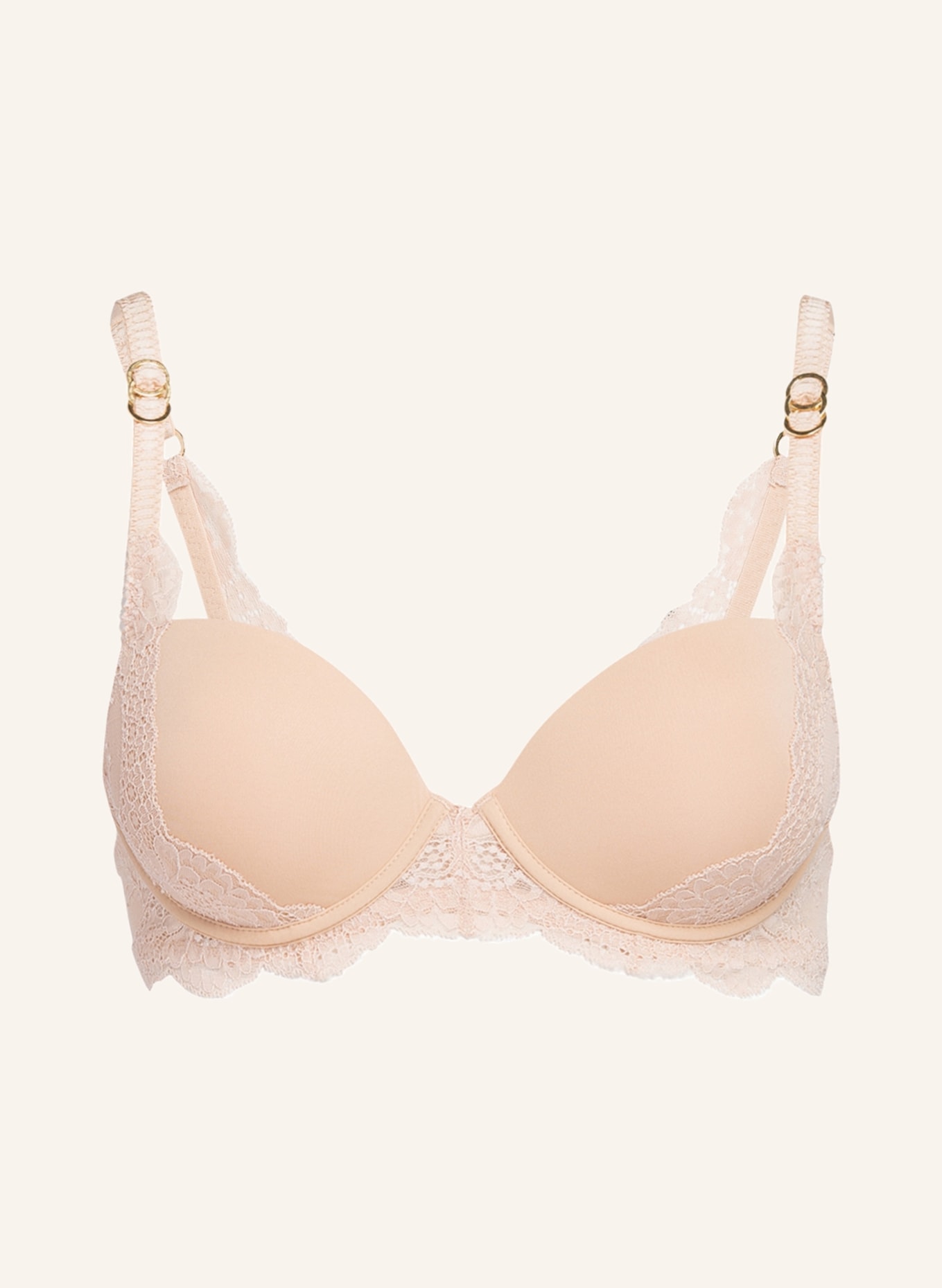 STELLA McCARTNEY LINGERIE  Push-up bra SMOOTH & LACE, Color: NUDE (Image 1)