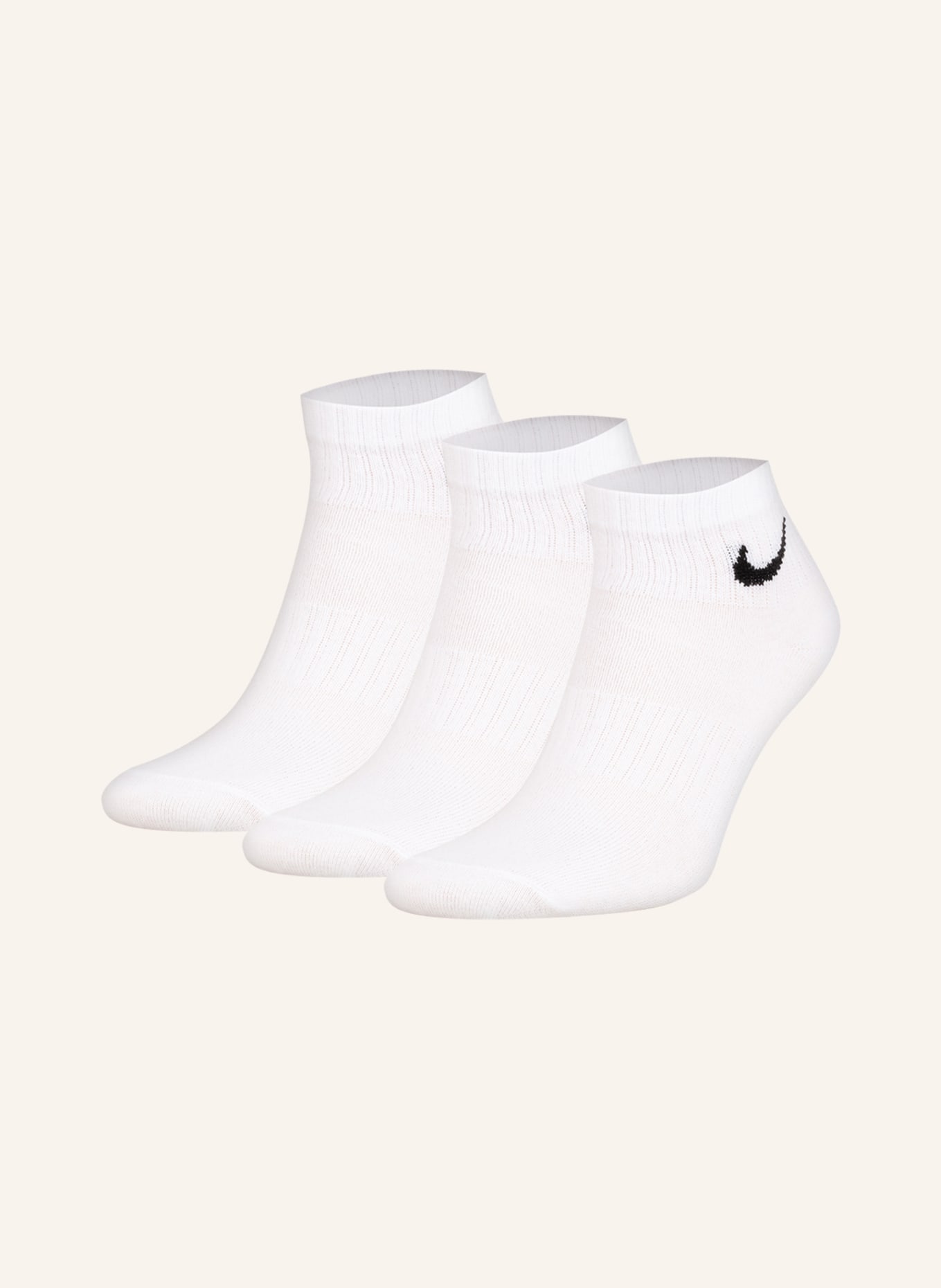 Nike Sportovní ponožky, 3 páry v balení , Barva: BÍLÁ (Obrázek 1)