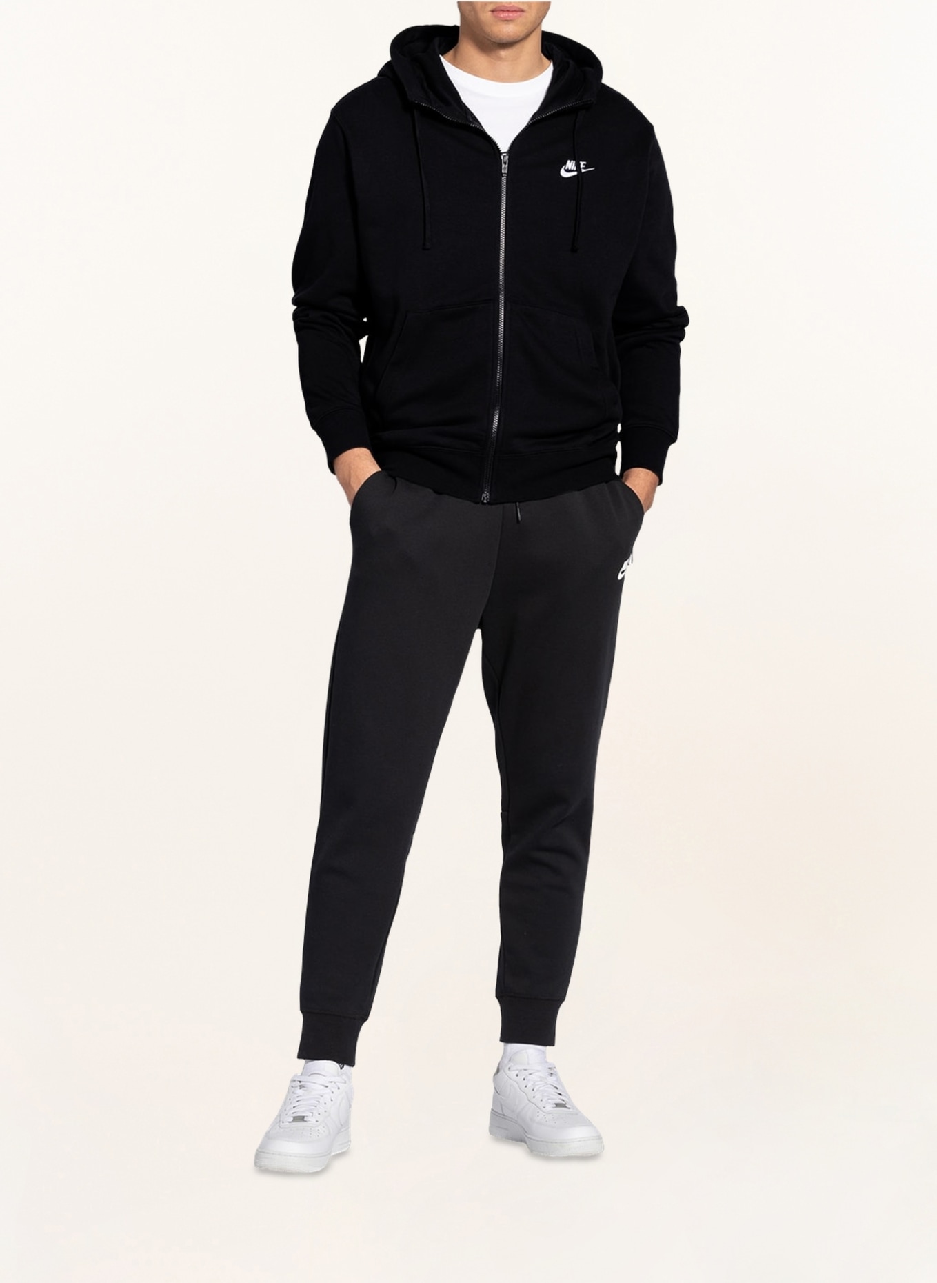 Nike Sweat jacket , Color: BLACK (Image 2)