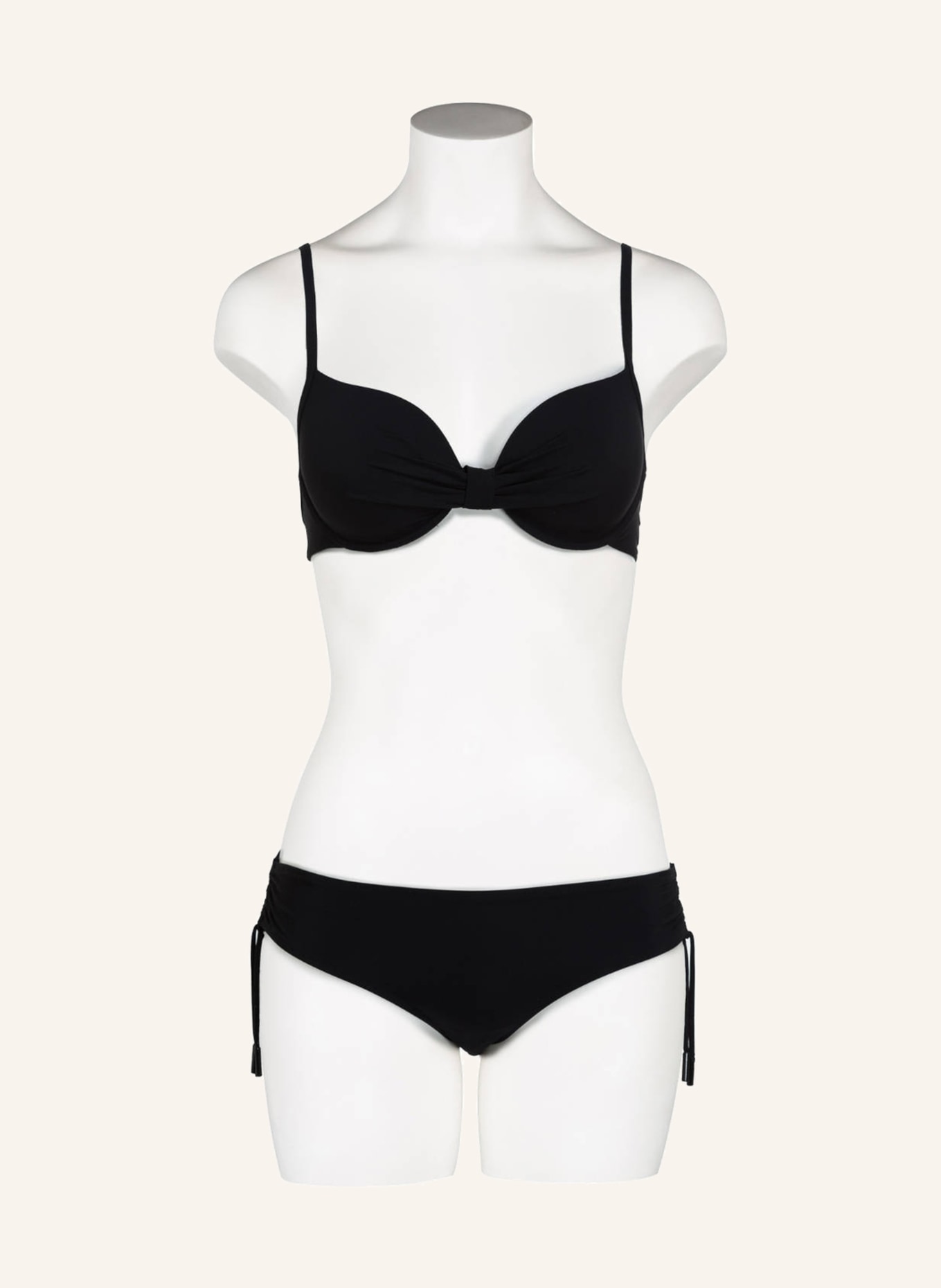 MARYAN MEHLHORN Bügel-Bikini-Top SOLIDS, Farbe: SCHWARZ (Bild 2)