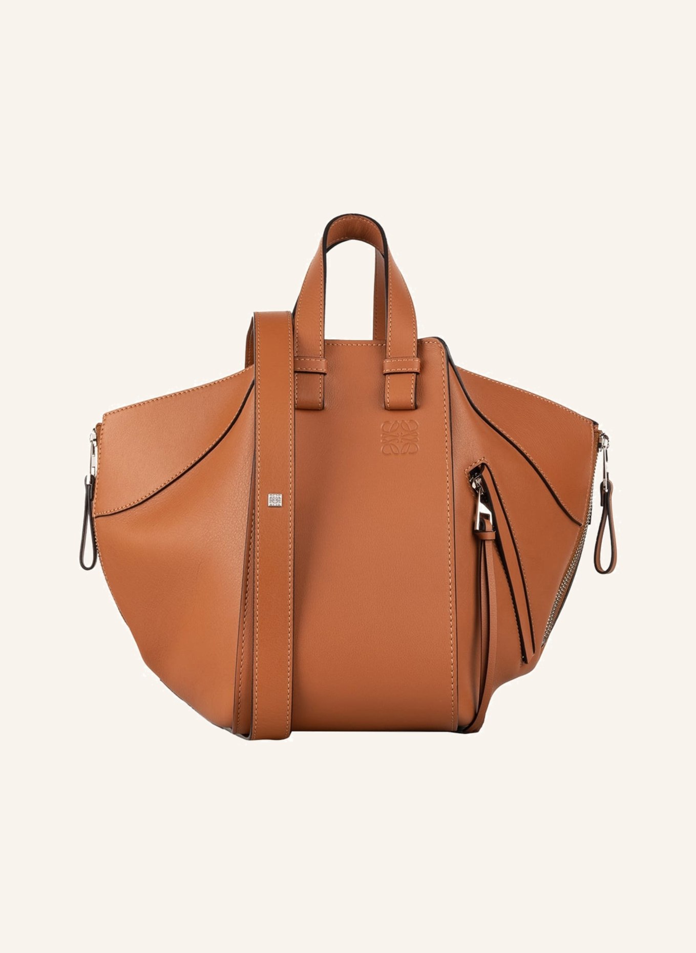 LOEWE Handtasche HAMMOCK SMALL, Farbe: COGNAC (Bild 1)