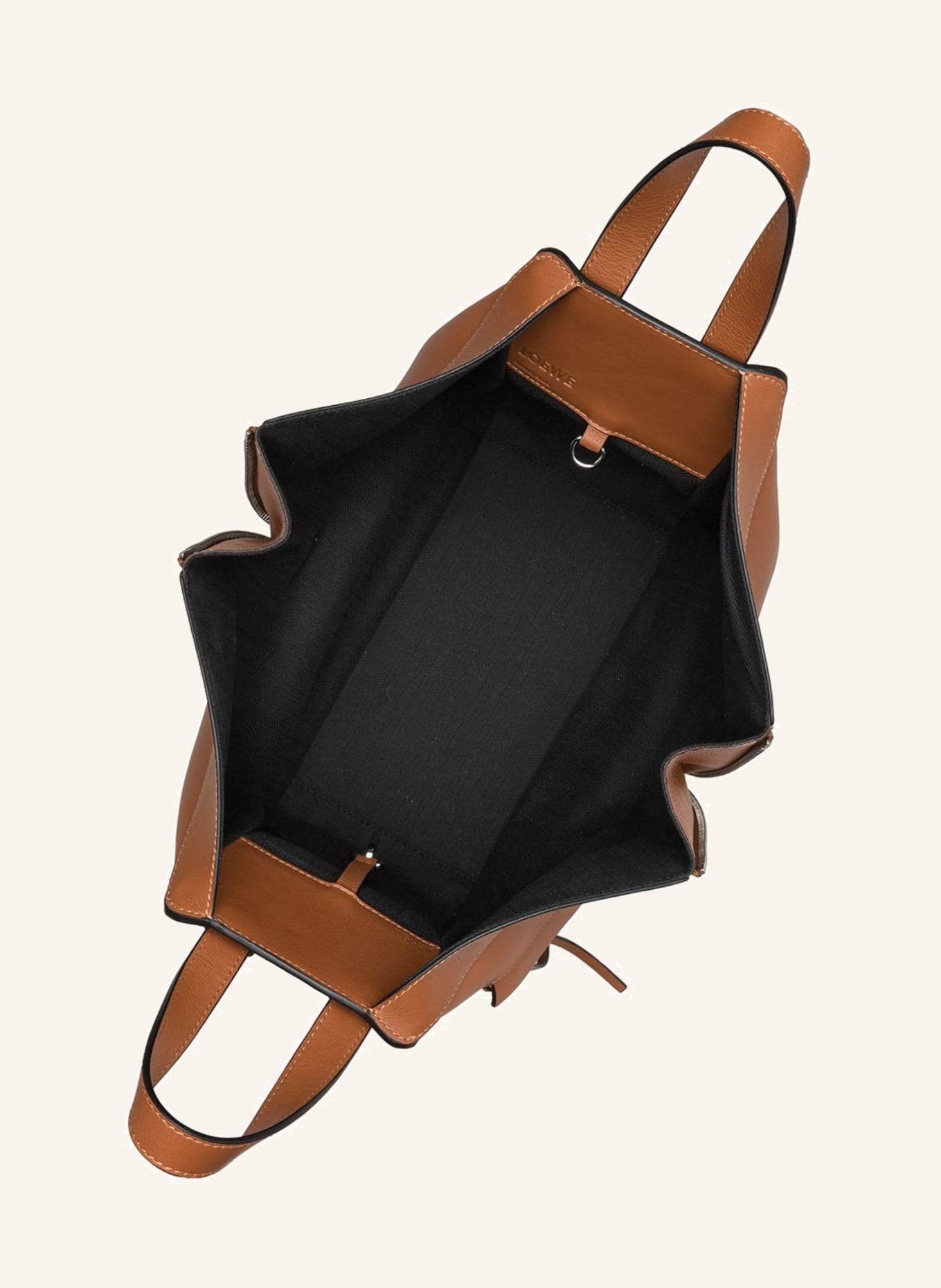 LOEWE Handtasche HAMMOCK SMALL, Farbe: COGNAC (Bild 3)