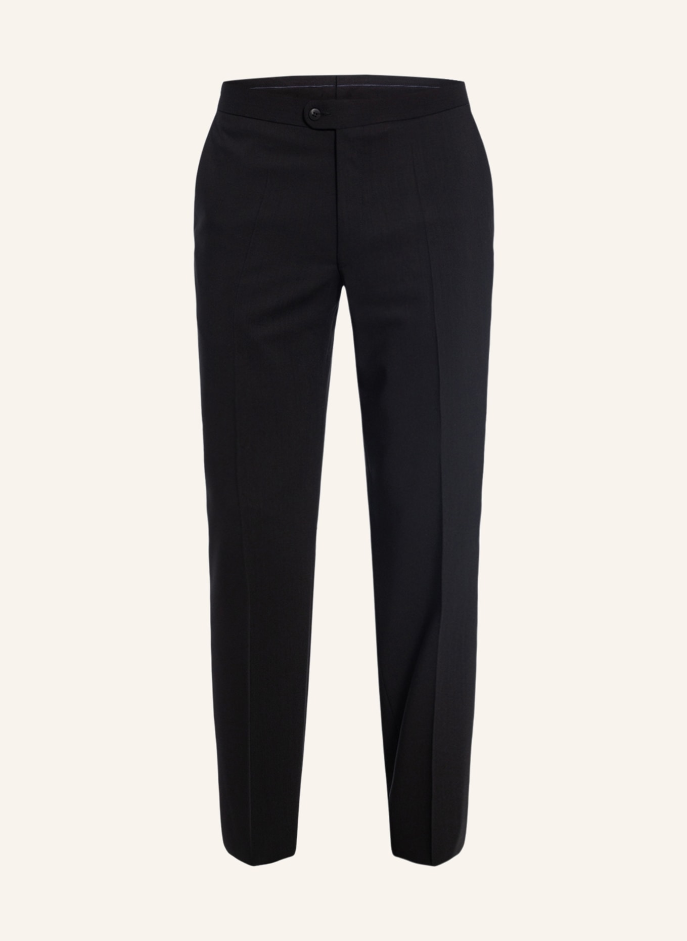 EDUARD DRESSLER Tuxedo trousers shaped fit, Color: BLACK (Image 1)