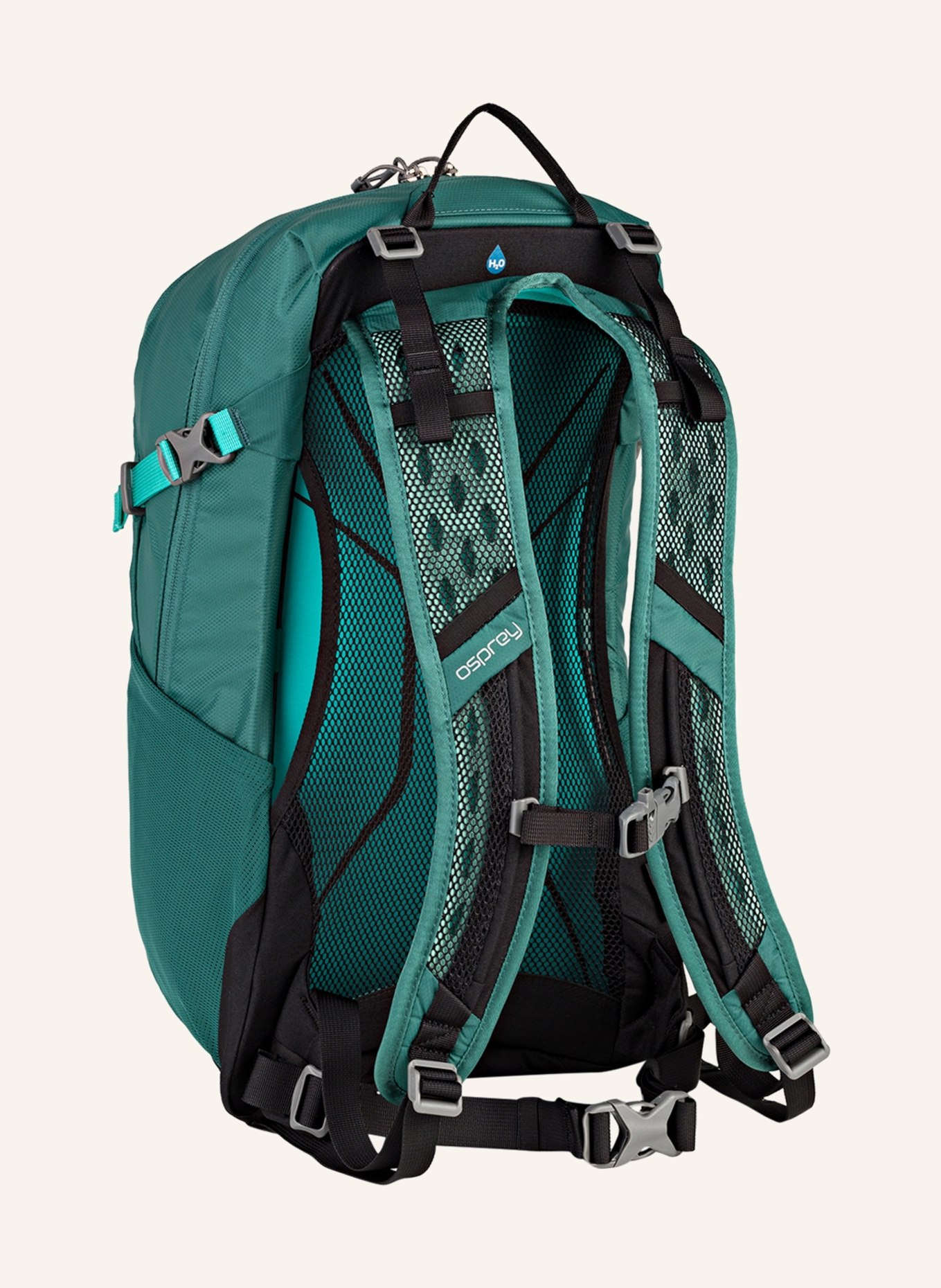 OSPREY Backpack HIKELITE 18 l, Color: GREEN (Image 2)