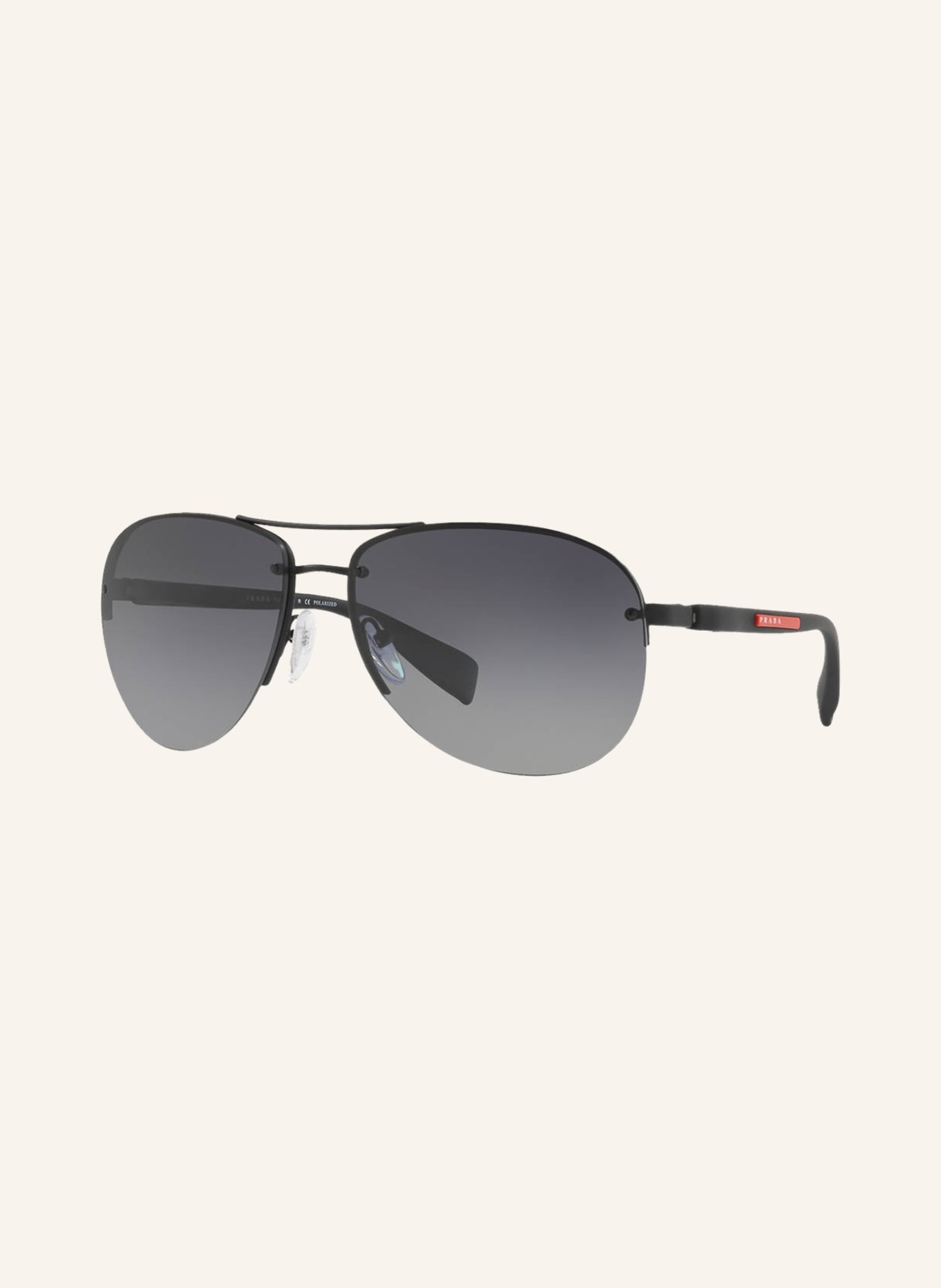 PRADA LINEA ROSSA Sunglasses PS 56MS, Color: DG05W1 - BLACK (Image 1)