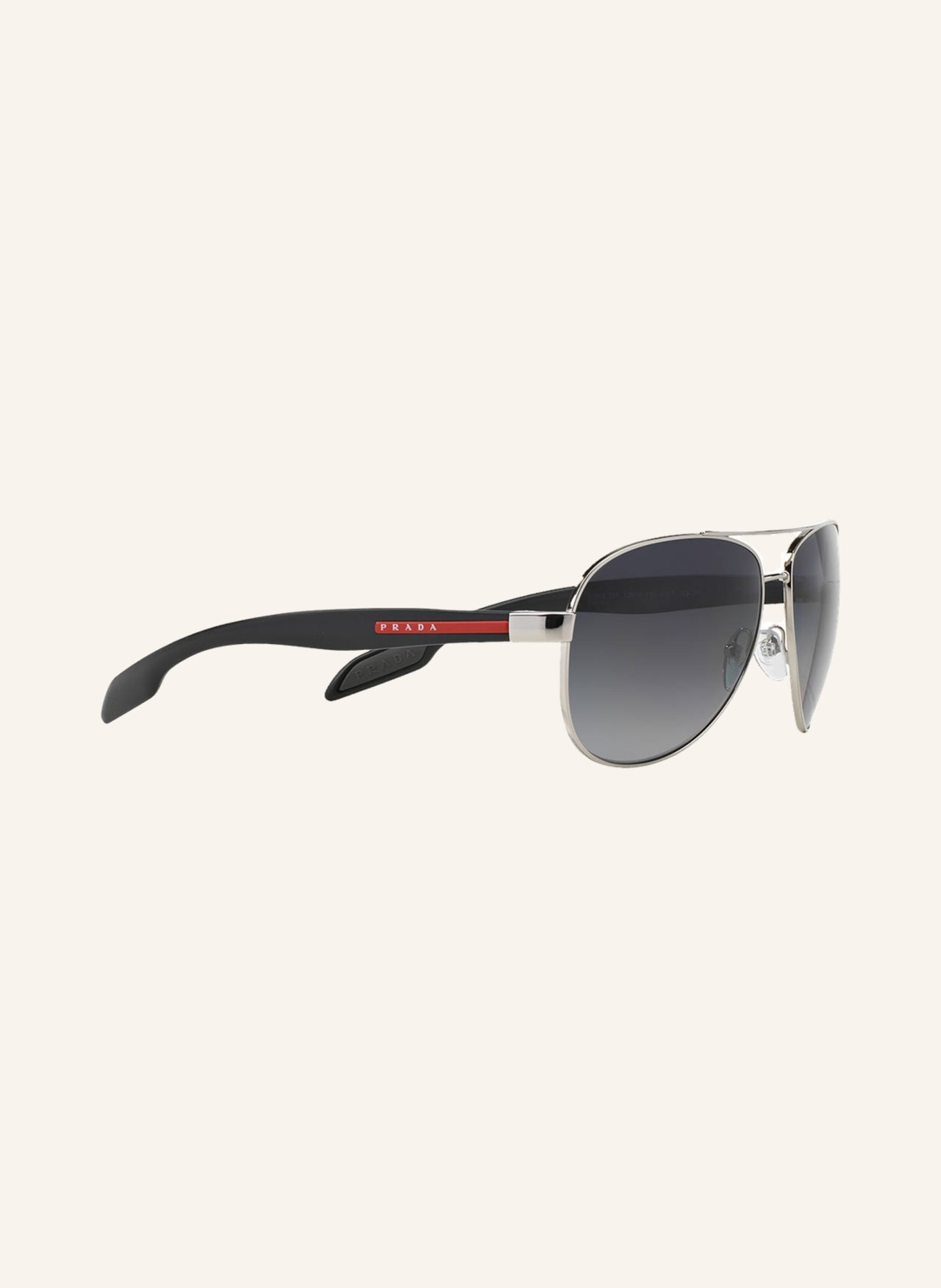 PRADA LINEA ROSSA Sunglasses SPS53P, Color: 1BC5W1 - SILVER/GRAY GRADIENT (Image 3)