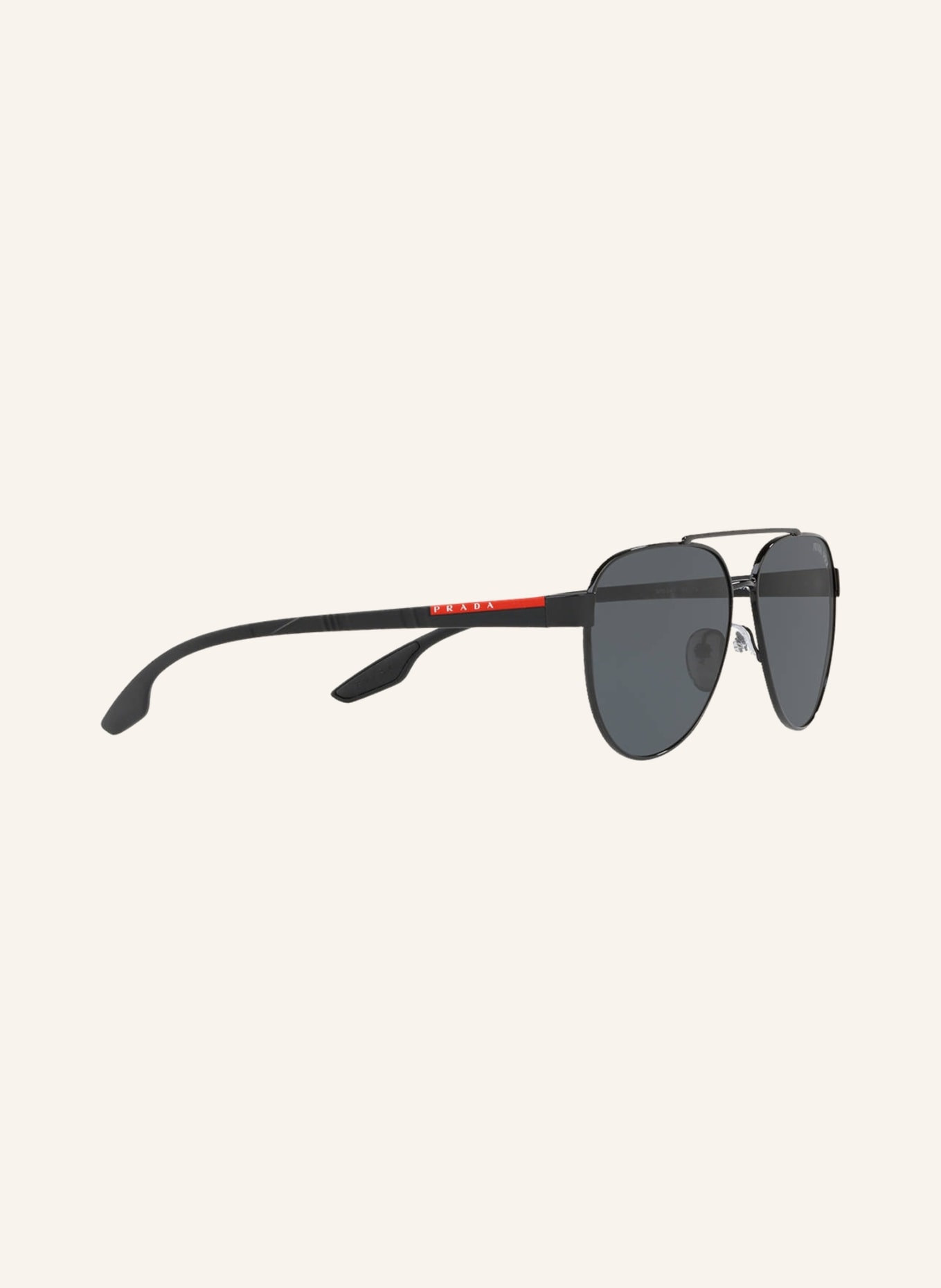 PRADA LINEA ROSSA Sunglasses PS 54TS, Color: 1AB5Z1 - BLACK/ GRAY POLARIZED (Image 3)