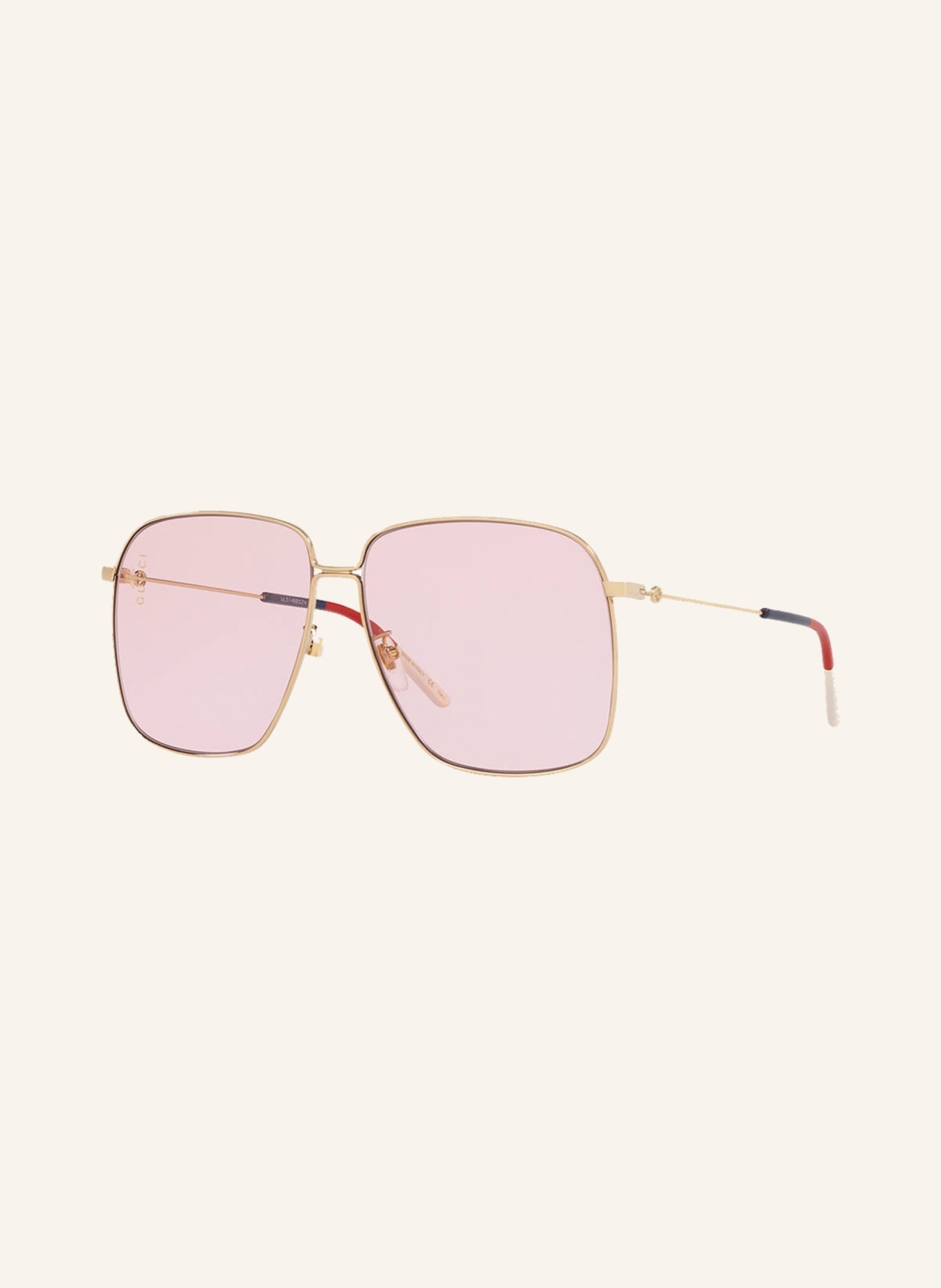 GUCCI Sunglasses GC001179, Color: 004 - GOLD/PINK (Image 1)
