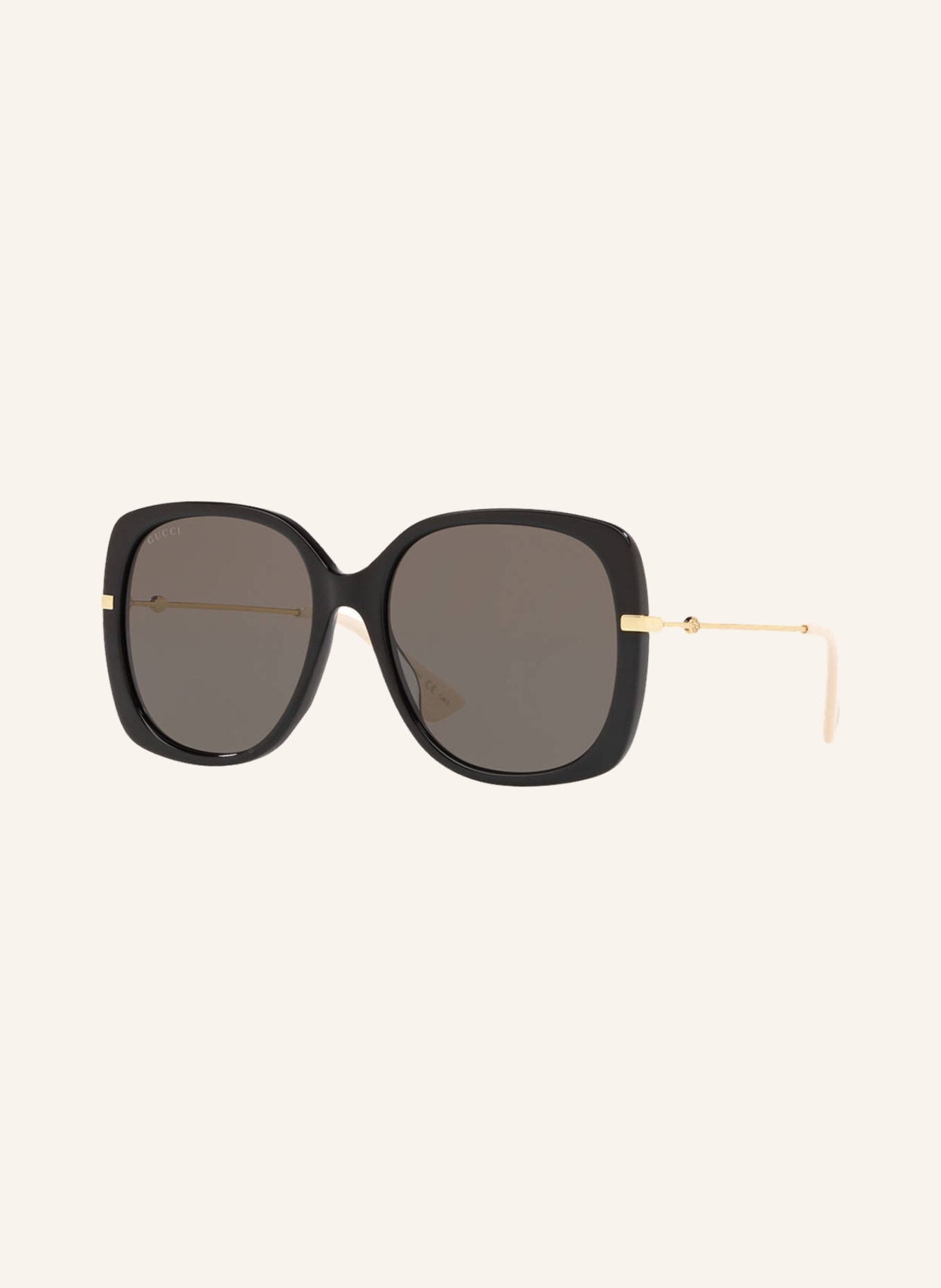 GUCCI Sunglasses GC001231, Color: 1330L1 - BLACK/ BROWN (Image 1)