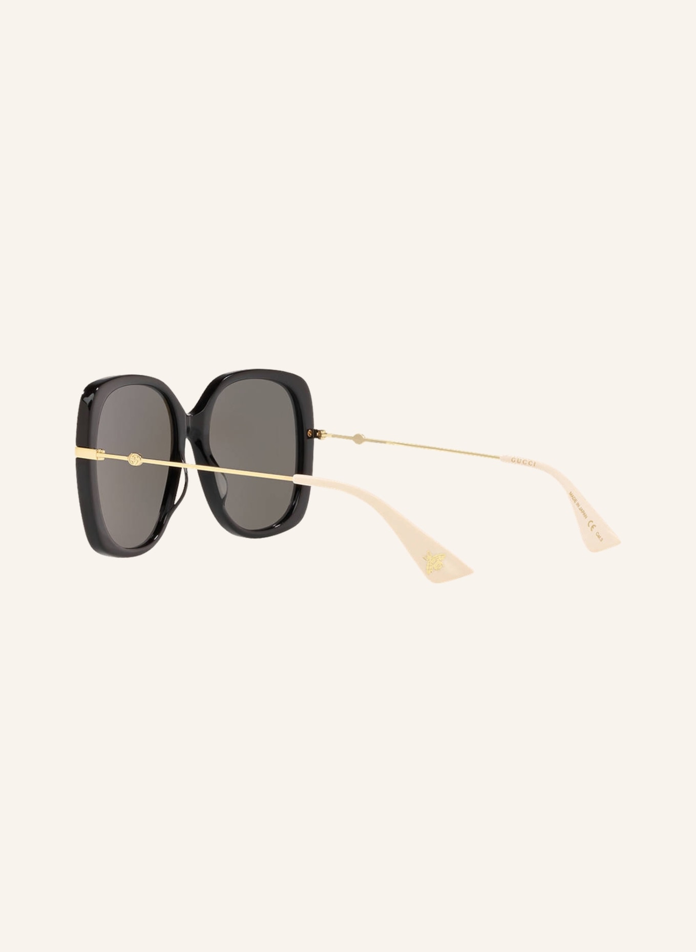 GUCCI Sunglasses GC001231, Color: 1330L1 - BLACK/ BROWN (Image 4)