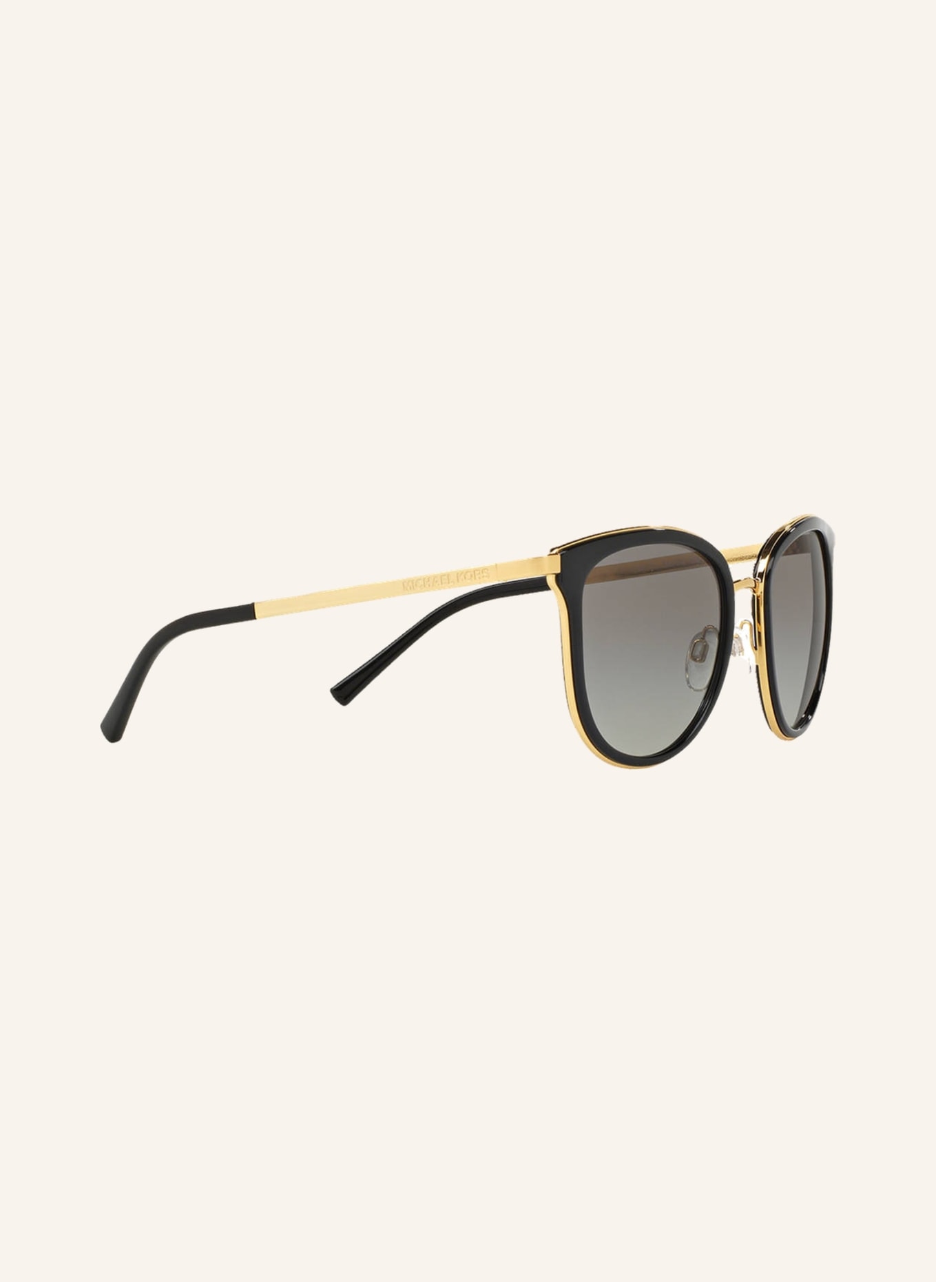 MICHAEL KORS Sunglasses MK1010 ADRIANNA I, Color: 110011 - BLACK/GOLD/GRAY (Image 3)