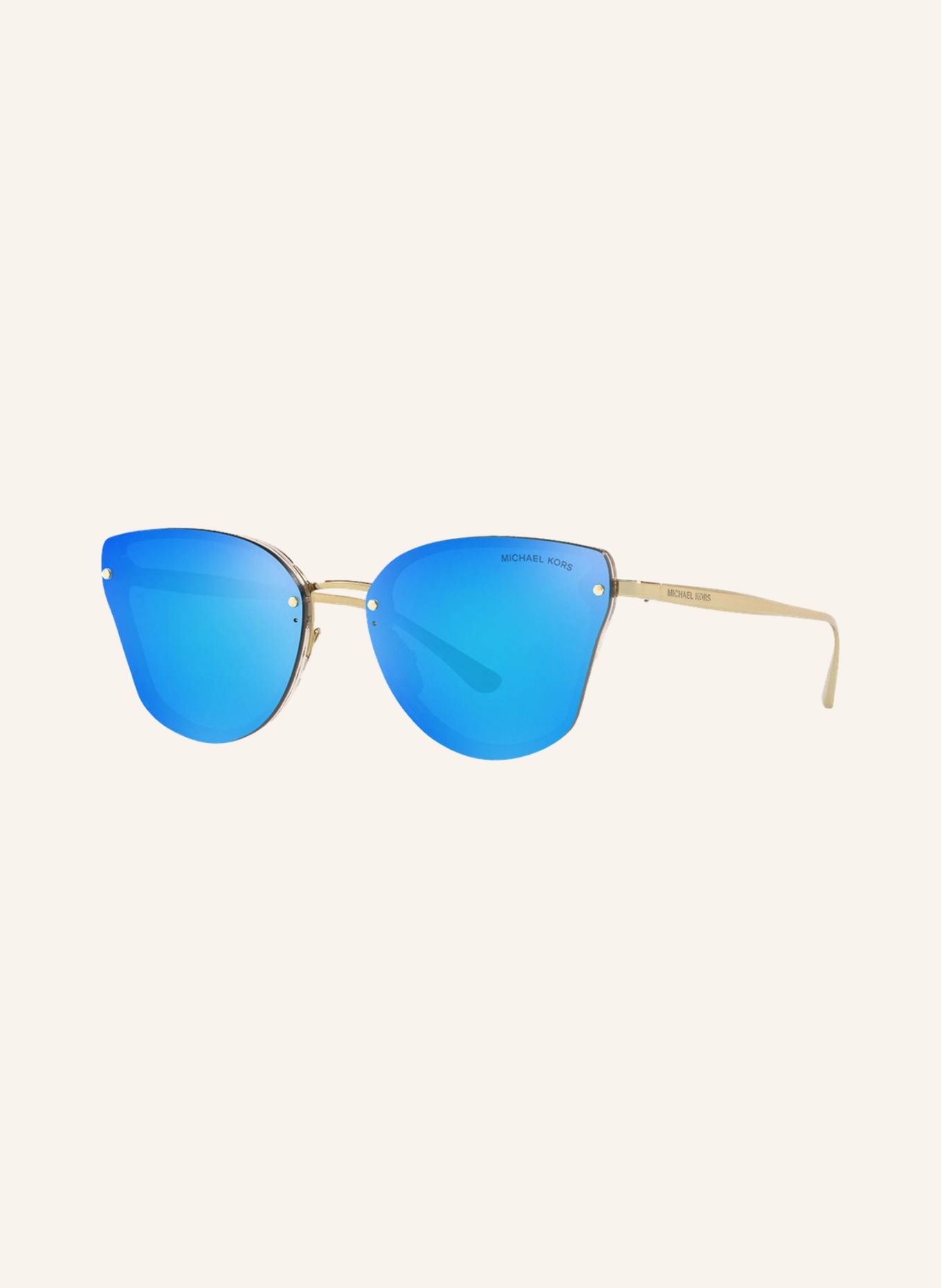 MICHAEL KORS Sunglasses MK2068, Color: 330325 - BLUE/ GOLD/ BLUE MIRRORED (Image 1)