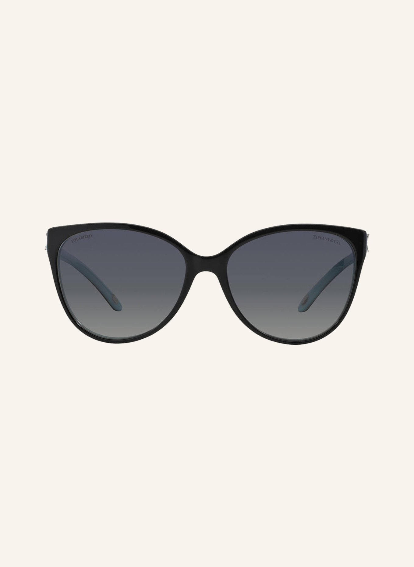 TIFFANY & Co. Sunglasses TF4089B, Color: 8055T3 - BLACK/ GRAY POLARIZED  (Image 2)