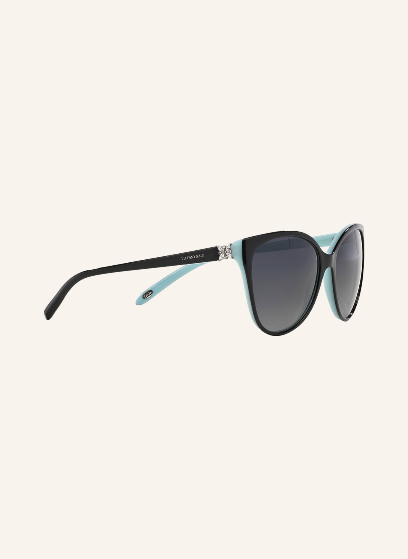 TIFFANY & Co. Sunglasses TF4089B, Color: 8055T3 - BLACK/ GRAY POLARIZED  (Image 3)
