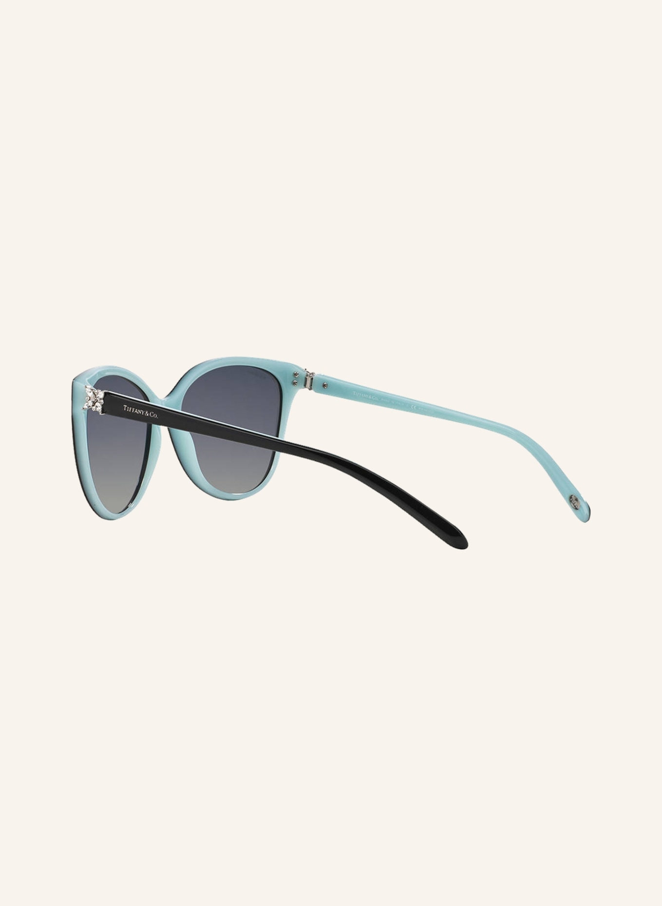 TIFFANY & Co. Sunglasses TF4089B, Color: 8055T3 - BLACK/ GRAY POLARIZED  (Image 4)