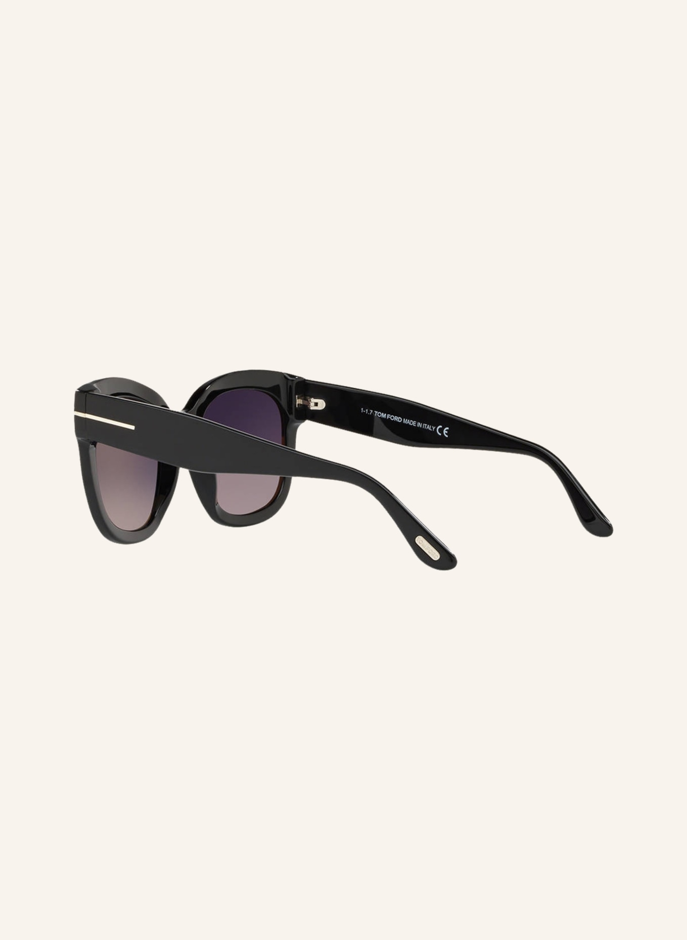 TOM FORD Sunglasses TR000995, Color: 1100L8 - BLACK/ GRAY GRADIENT (Image 4)