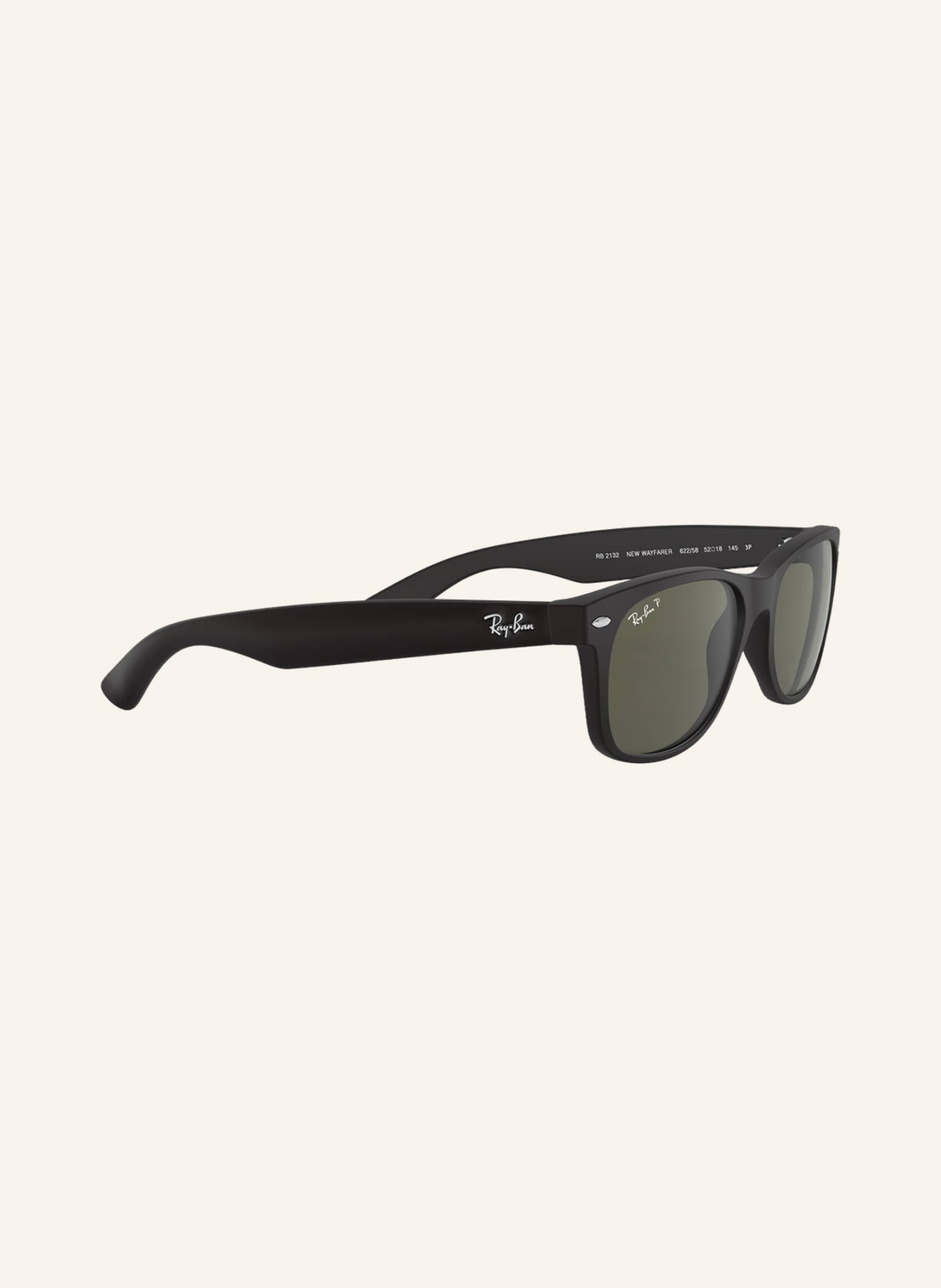 Ray-Ban Okulary przeciwsłoneczne RB2132 NEW WAYFARER: 622/58 – CZARNY / CIEMNOSZARY