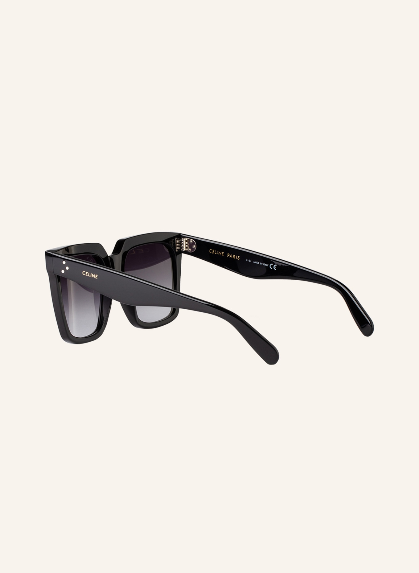 CELINE Sunglasses CL000215, Color: 1100L1 - BLACK/ GRAY GRADIENT (Image 3)