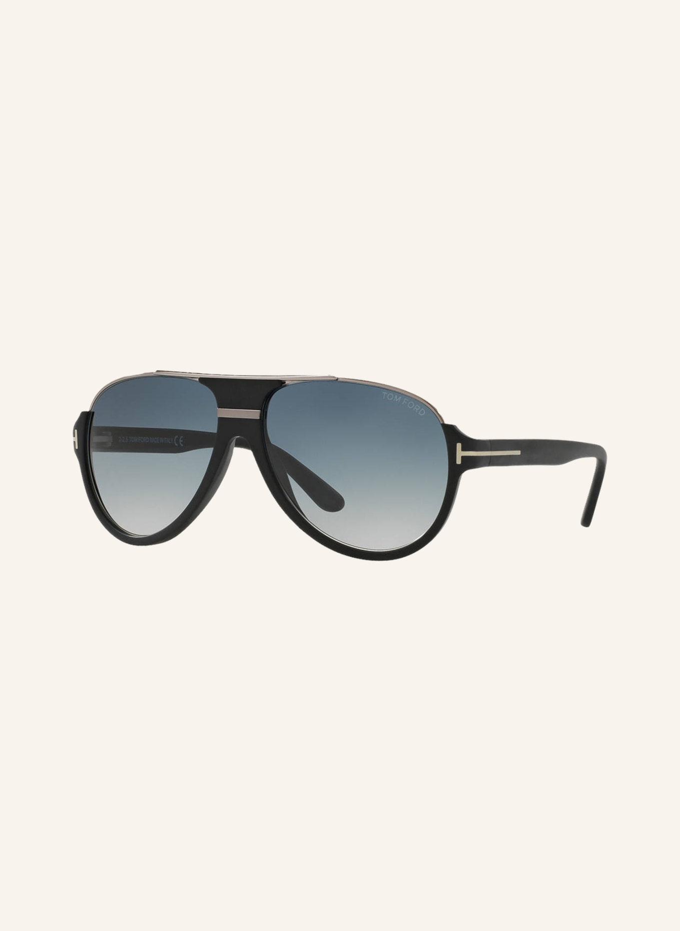 TOM FORD Sunglasses TF334 DIMITRY, Color: 1220B2 - BLACK/ BLUE GRAY GRADIENT (Image 1)