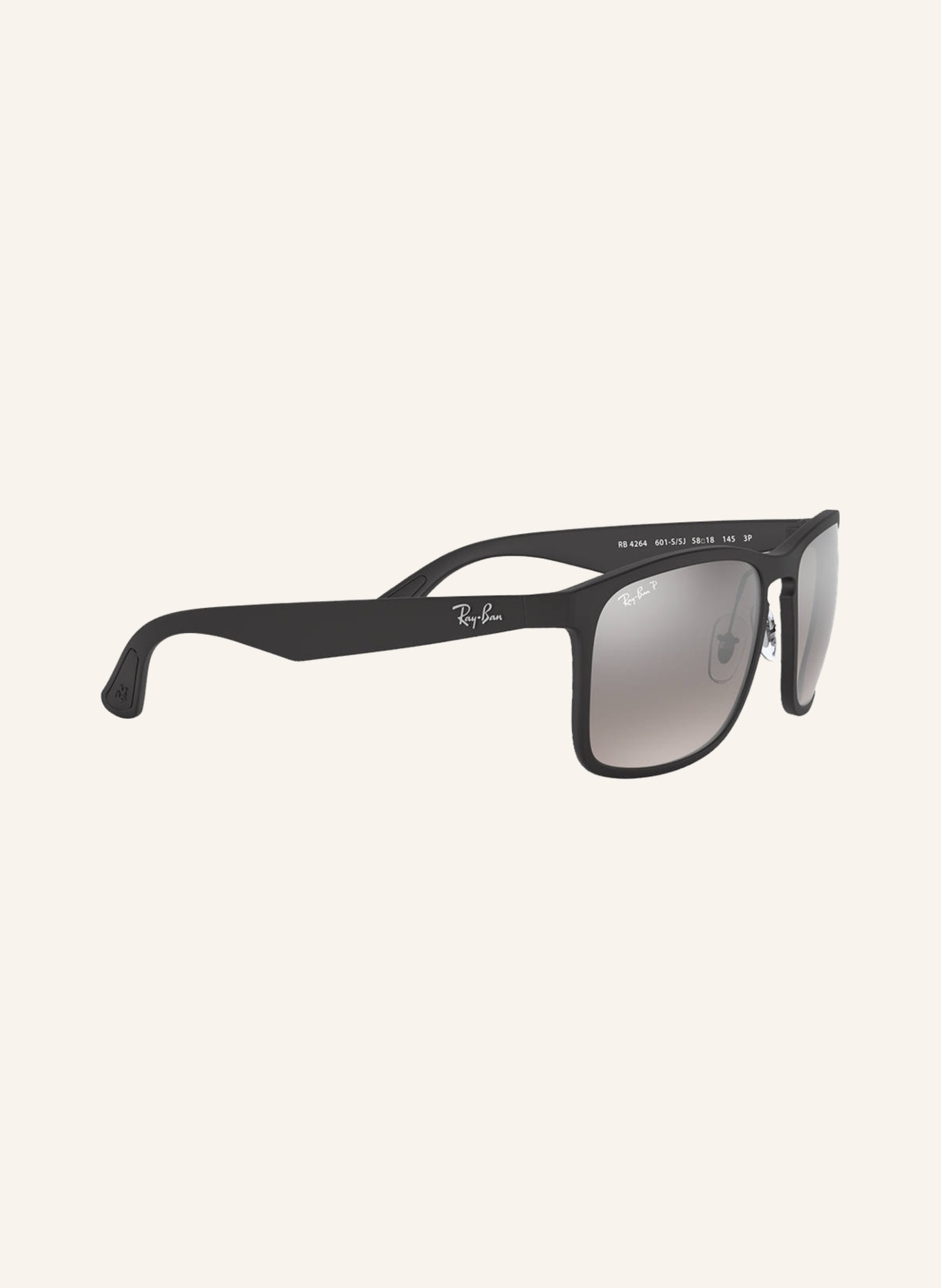 Ray-Ban Sunglasses RB4264 , Color: 601S5J - BLACK/ GRAY (Image 3)