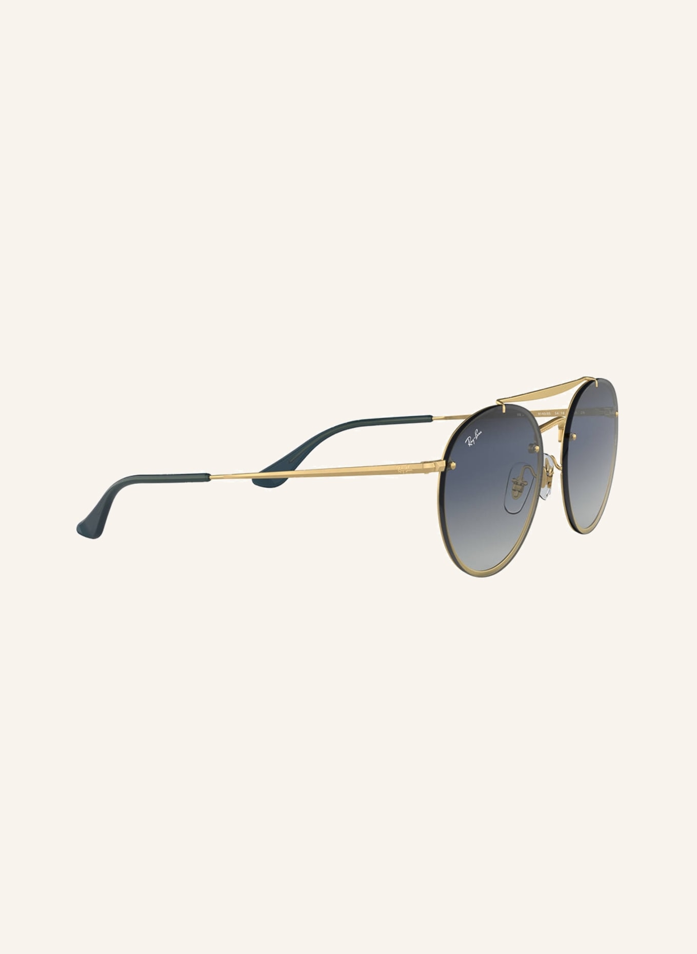 Ray-Ban Sunglasses RB3614N, Color: 91400S - GOLD/ BLUE (Image 3)