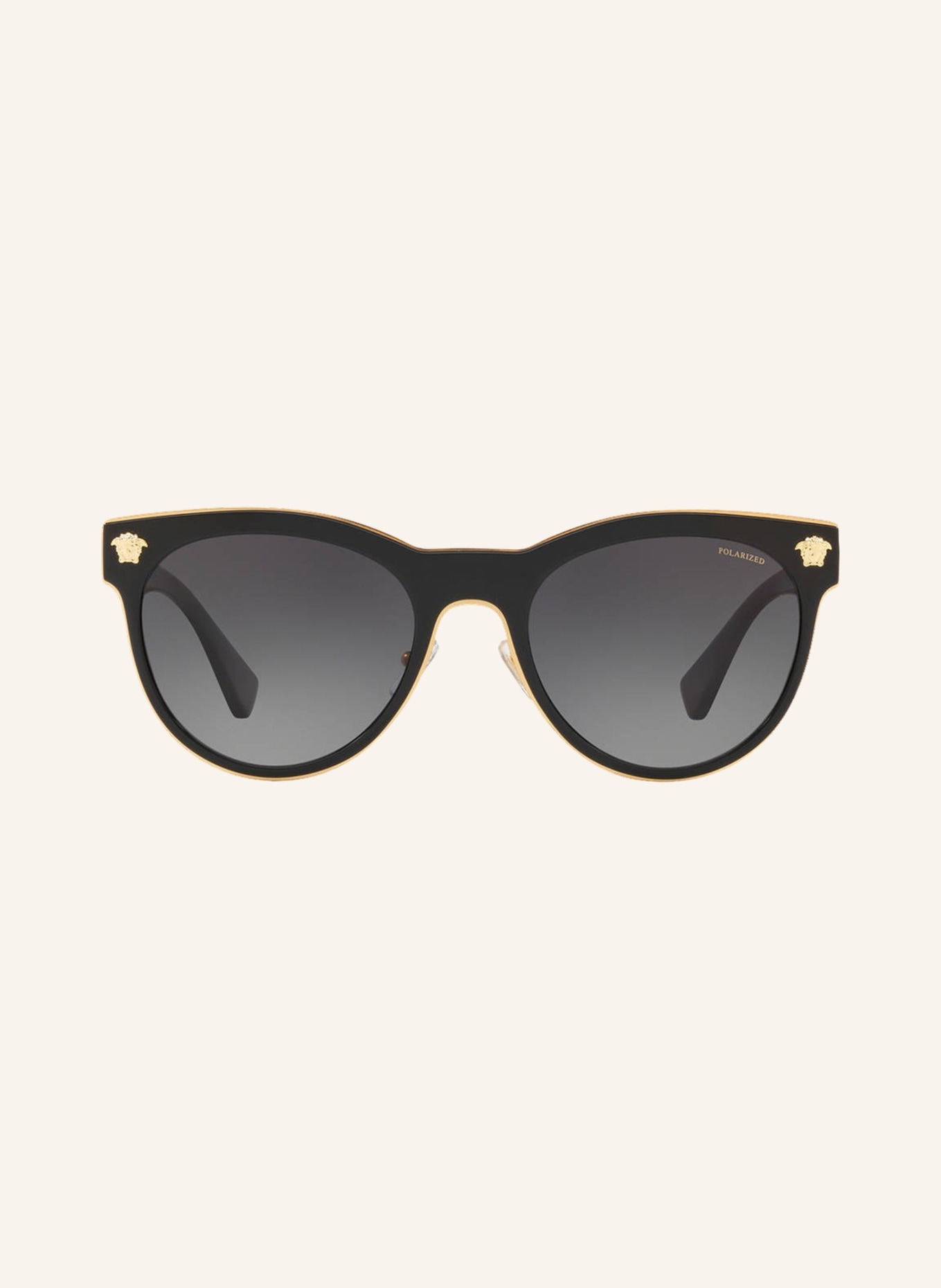 VERSACE Sunglasses VE2198, Color: BLACK/BLACK POLARIZED (Image 2)
