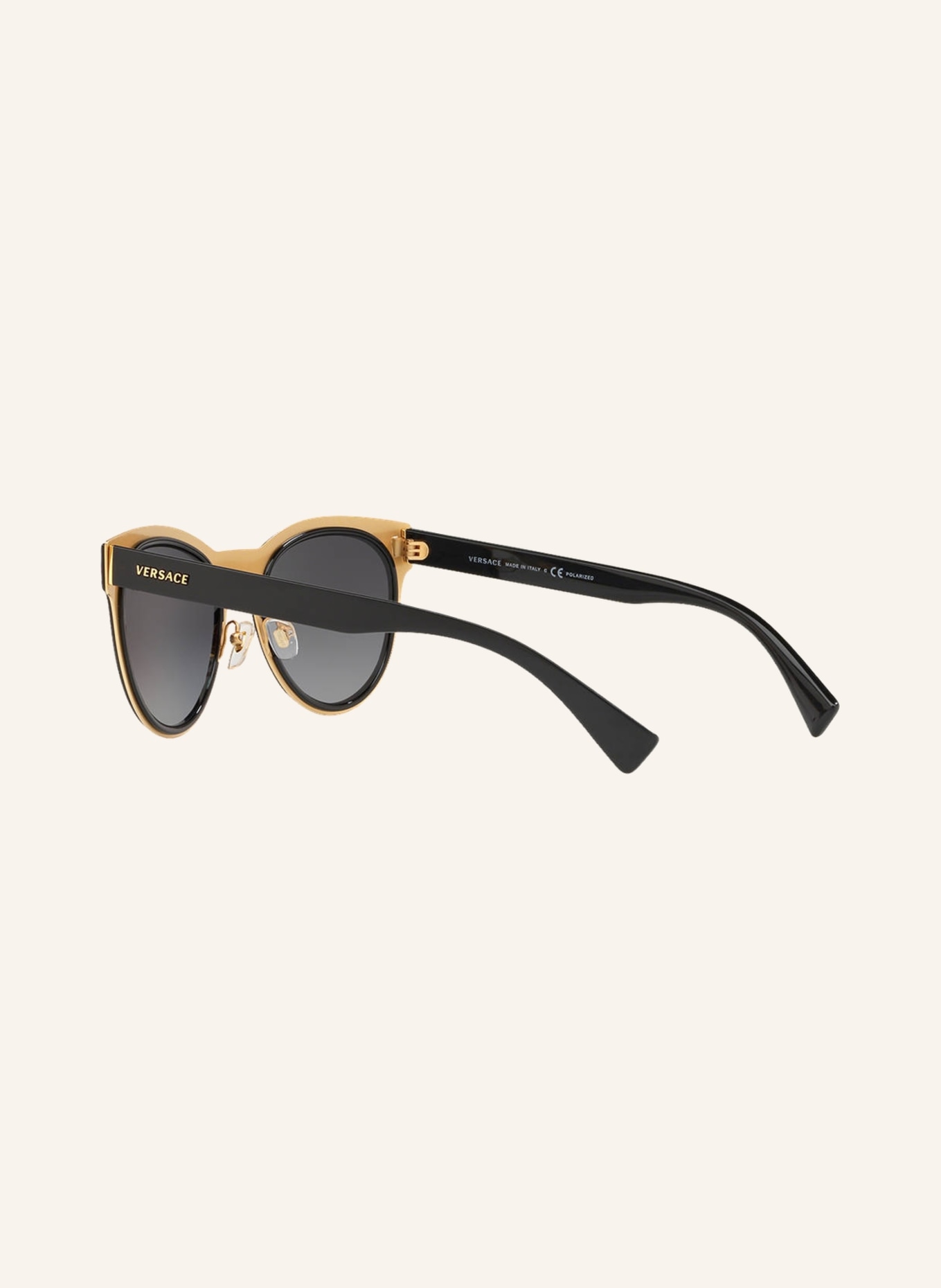 VERSACE Sunglasses VE2198, Color: BLACK/BLACK POLARIZED (Image 4)