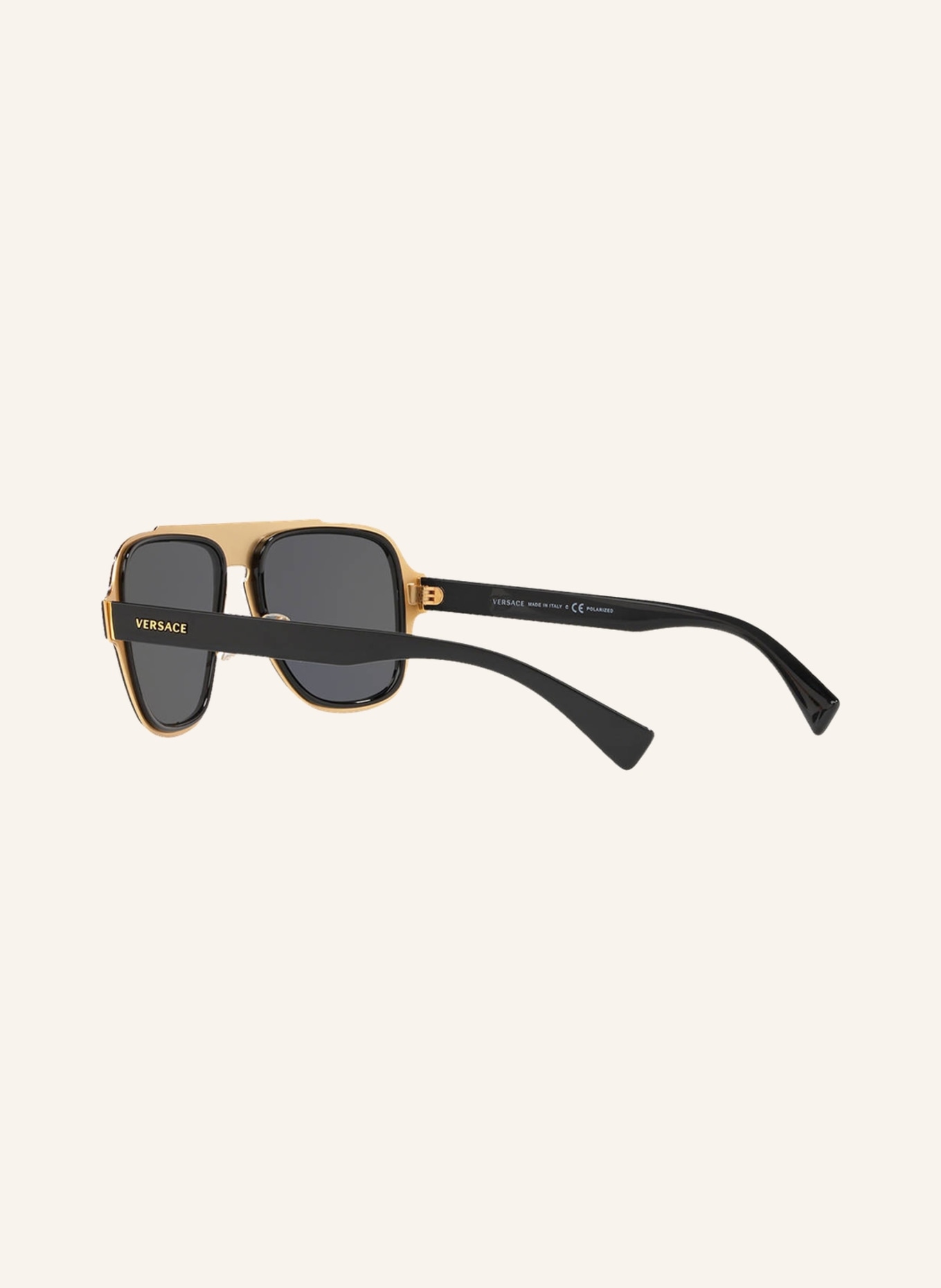VERSACE Sunglasses VE2199, Color: 100281 - BLACK/GRAY POLARIZED (Image 4)