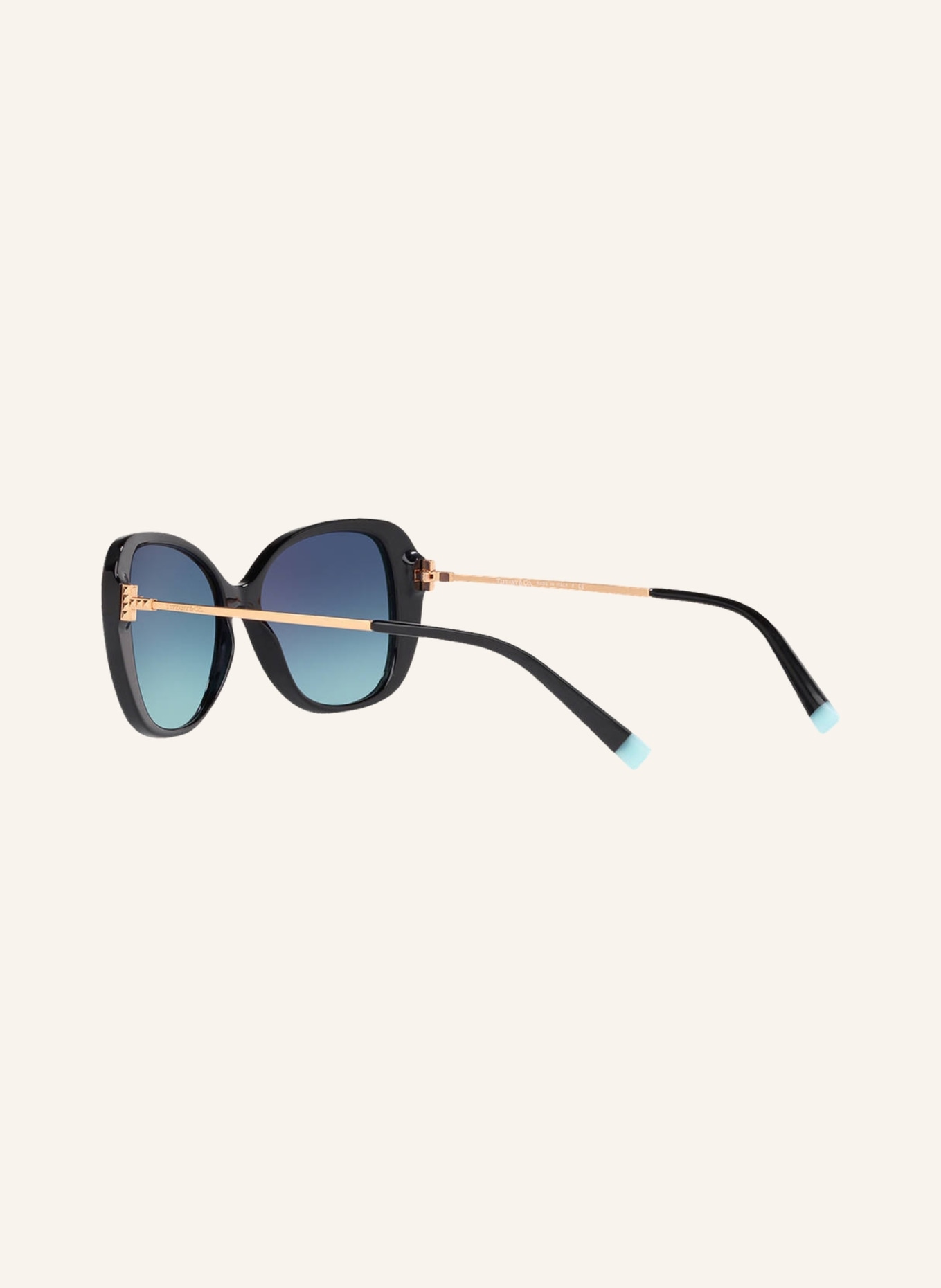 TIFFANY & Co. Sunglasses TF4156, Color: BLACK/ BLUE (Image 4)