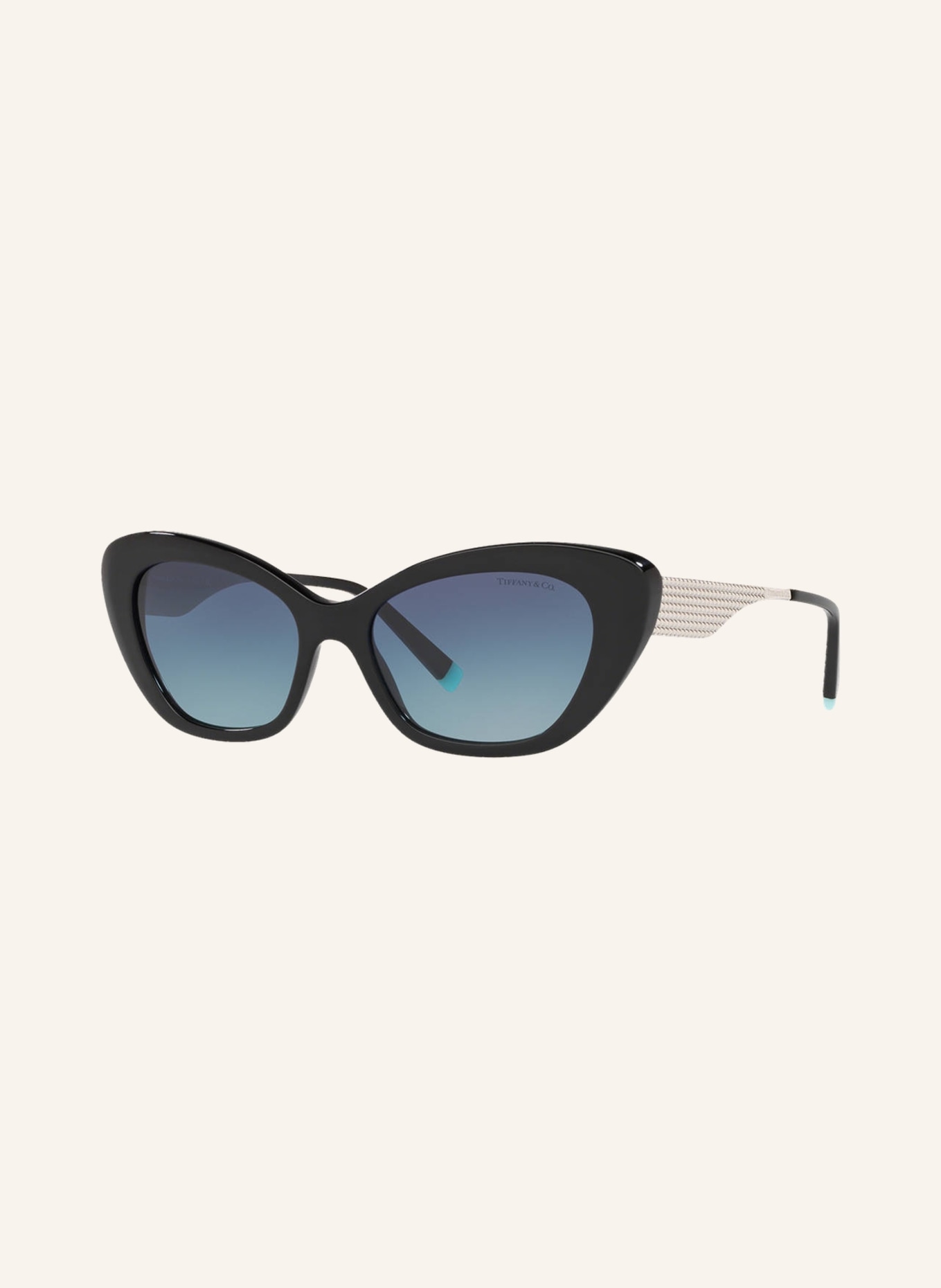 TIFFANY & Co. Sunglasses TF4158, Color: BLACK/ BLUE (Image 1)