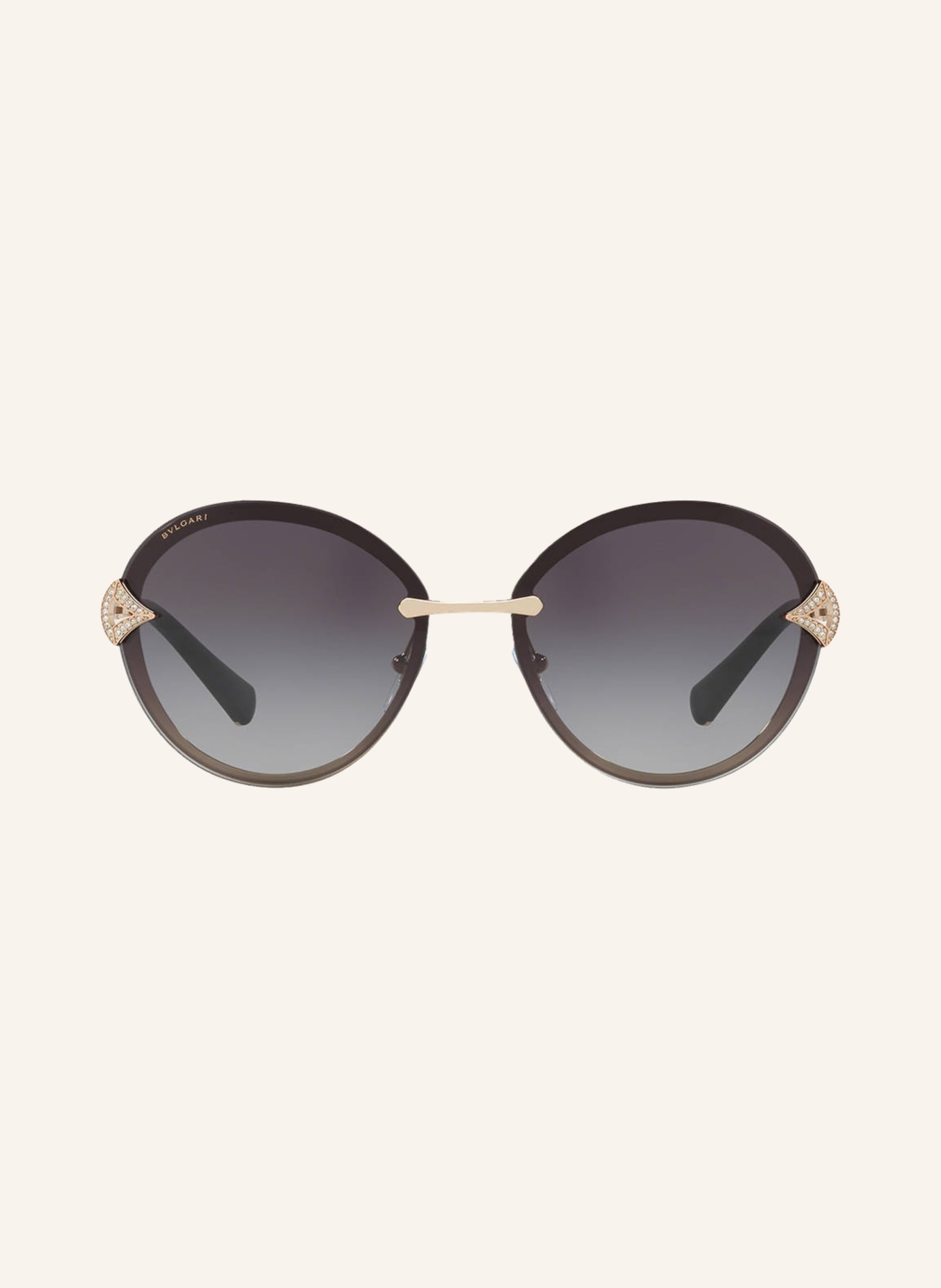 BVLGARI Sonnenbrille BV6101B, Farbe: 20148G - GOLD/ SCHWARZ VERLAUF (Bild 2)