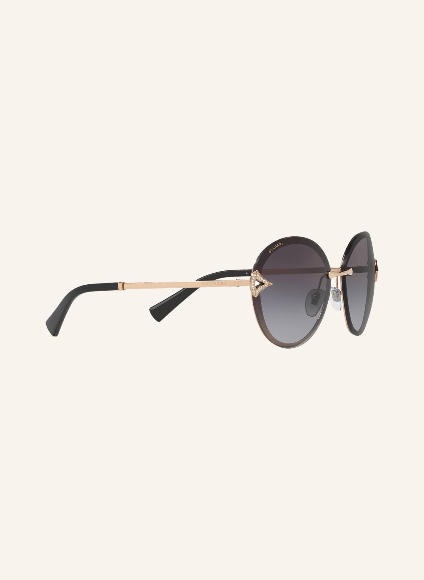 BVLGARI Sunglasses BV6101B, Color: 20148G - GOLD/BLACK GRADIENT (Image 3)