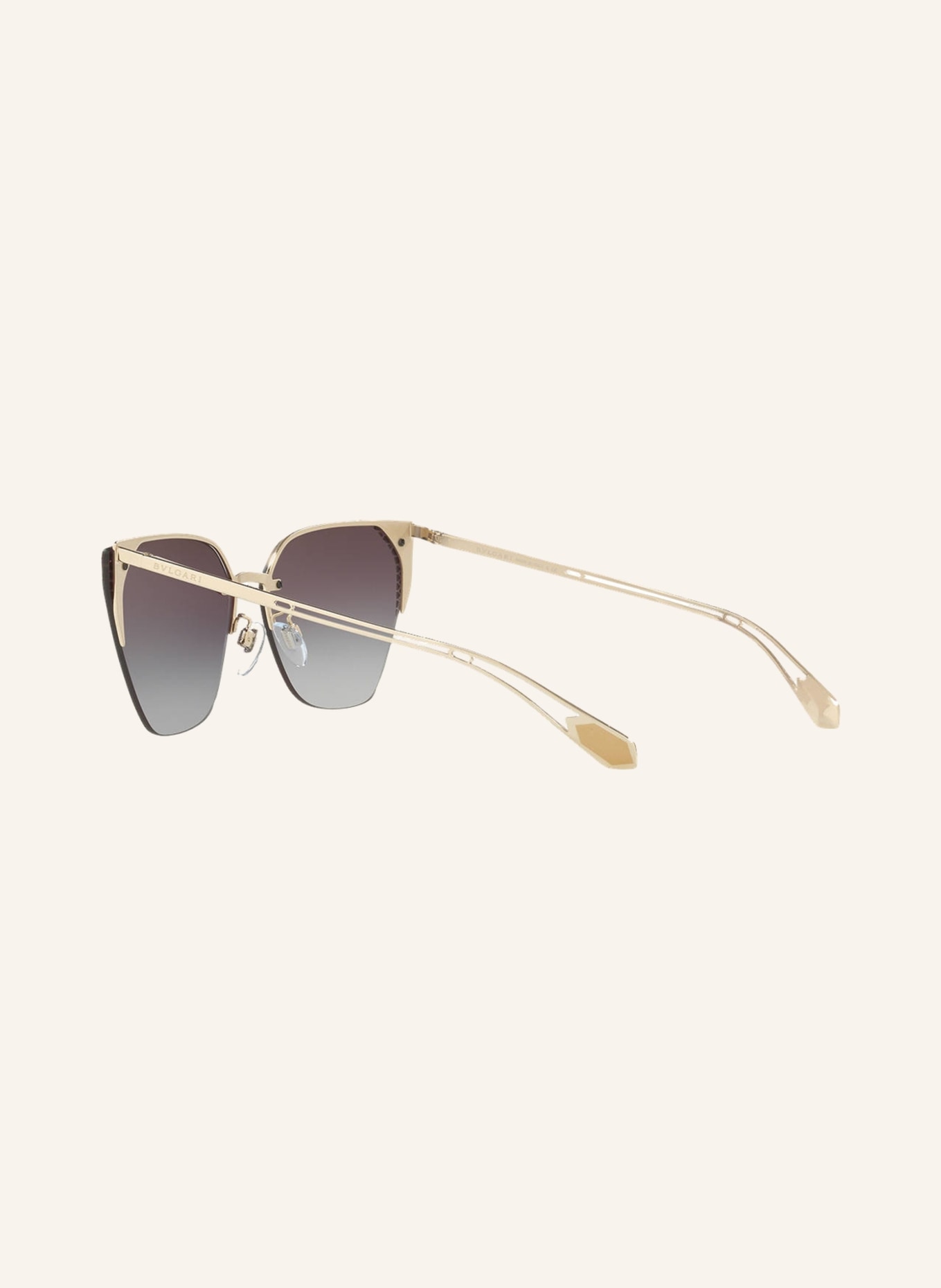 BVLGARI Sunglasses BV6116, Color: 278/8G - GOLD/GRAY GRADIENT (Image 4)