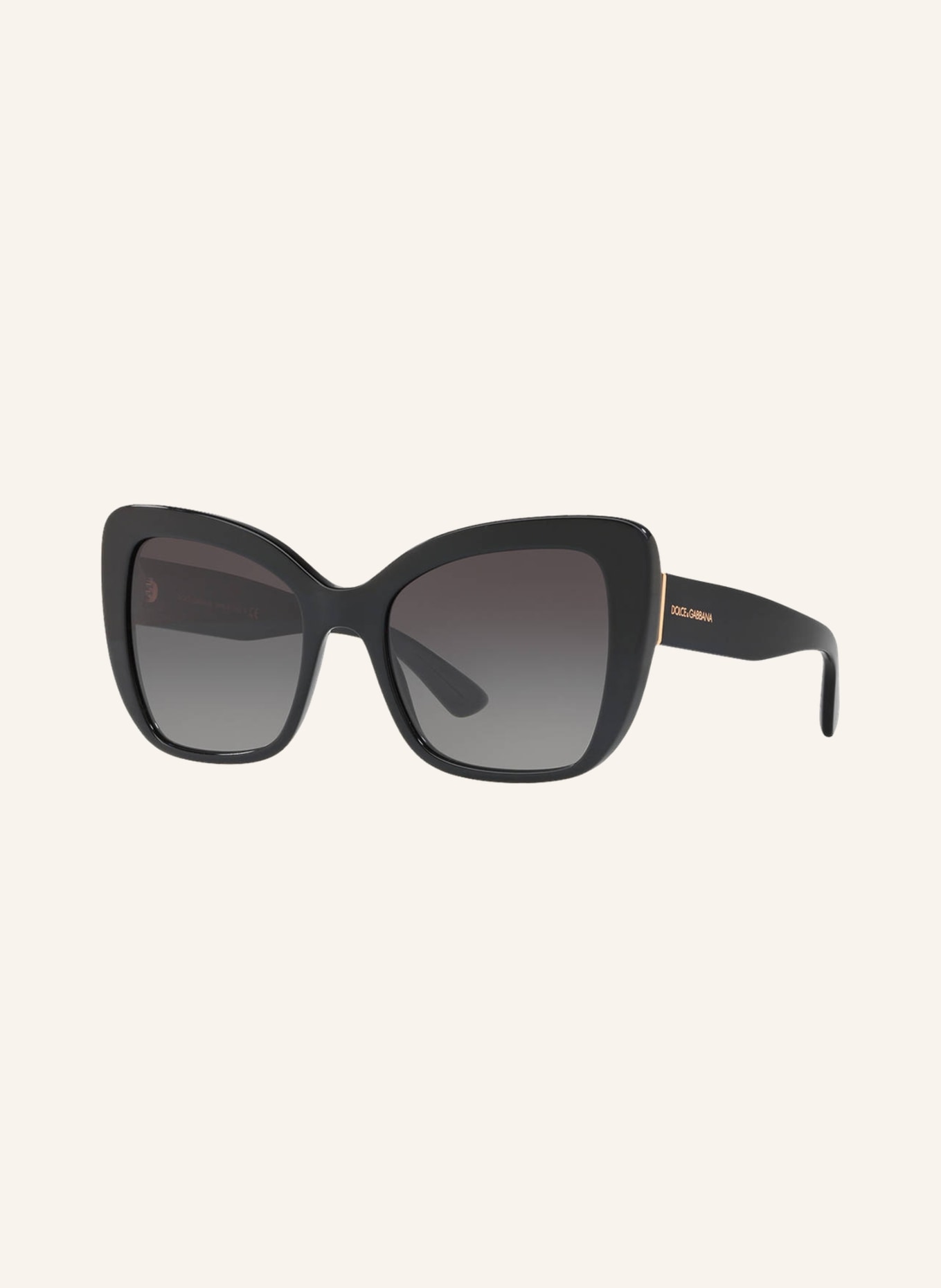DOLCE & GABBANA Sunglasses DG 4348, Color: 501/8G - BLACK/ GRAY GRADIENT (Image 1)