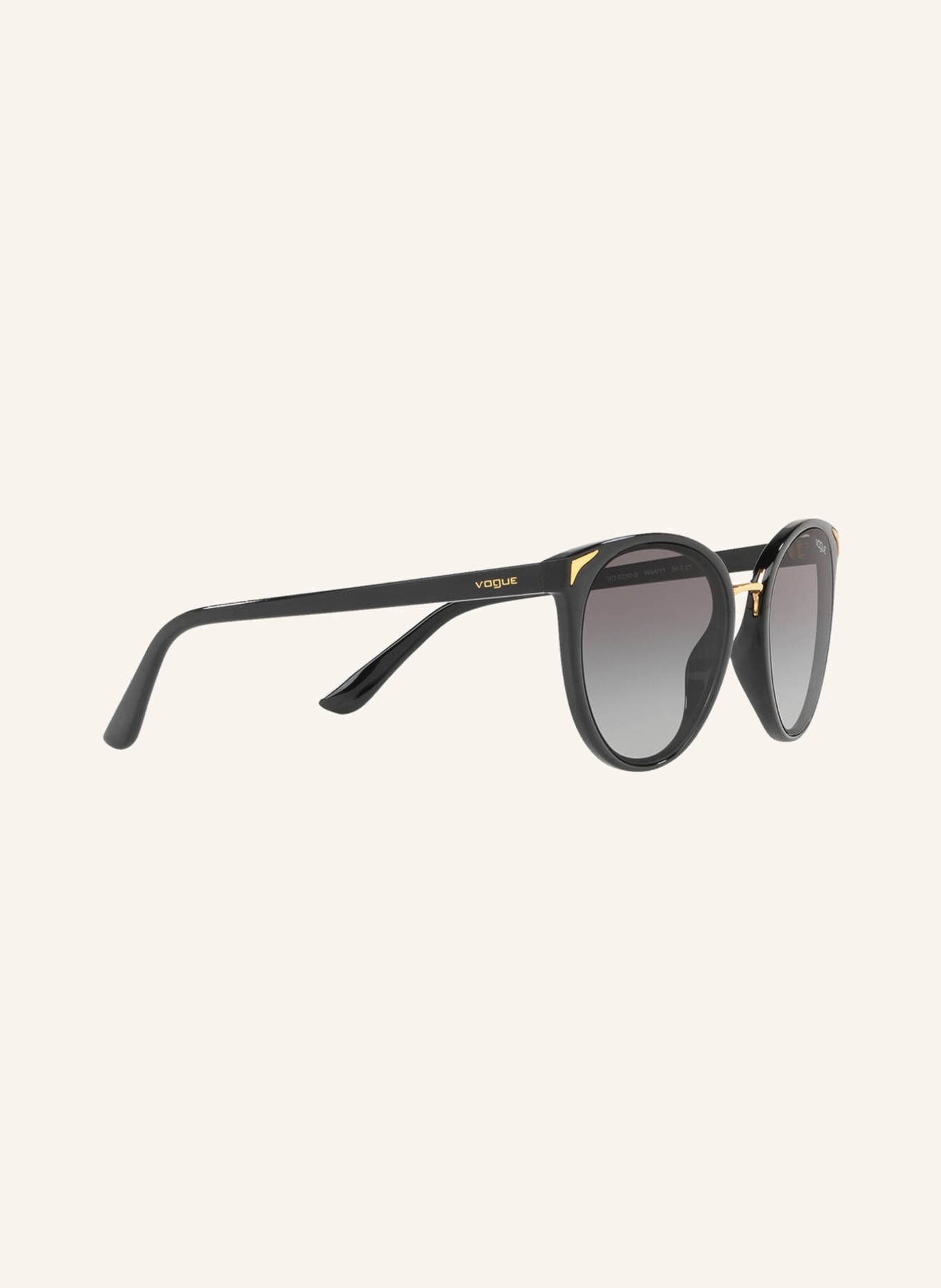 VOGUE Sunglasses VO5230S, Color: BLACK/ GRAY GRADIENT (Image 3)