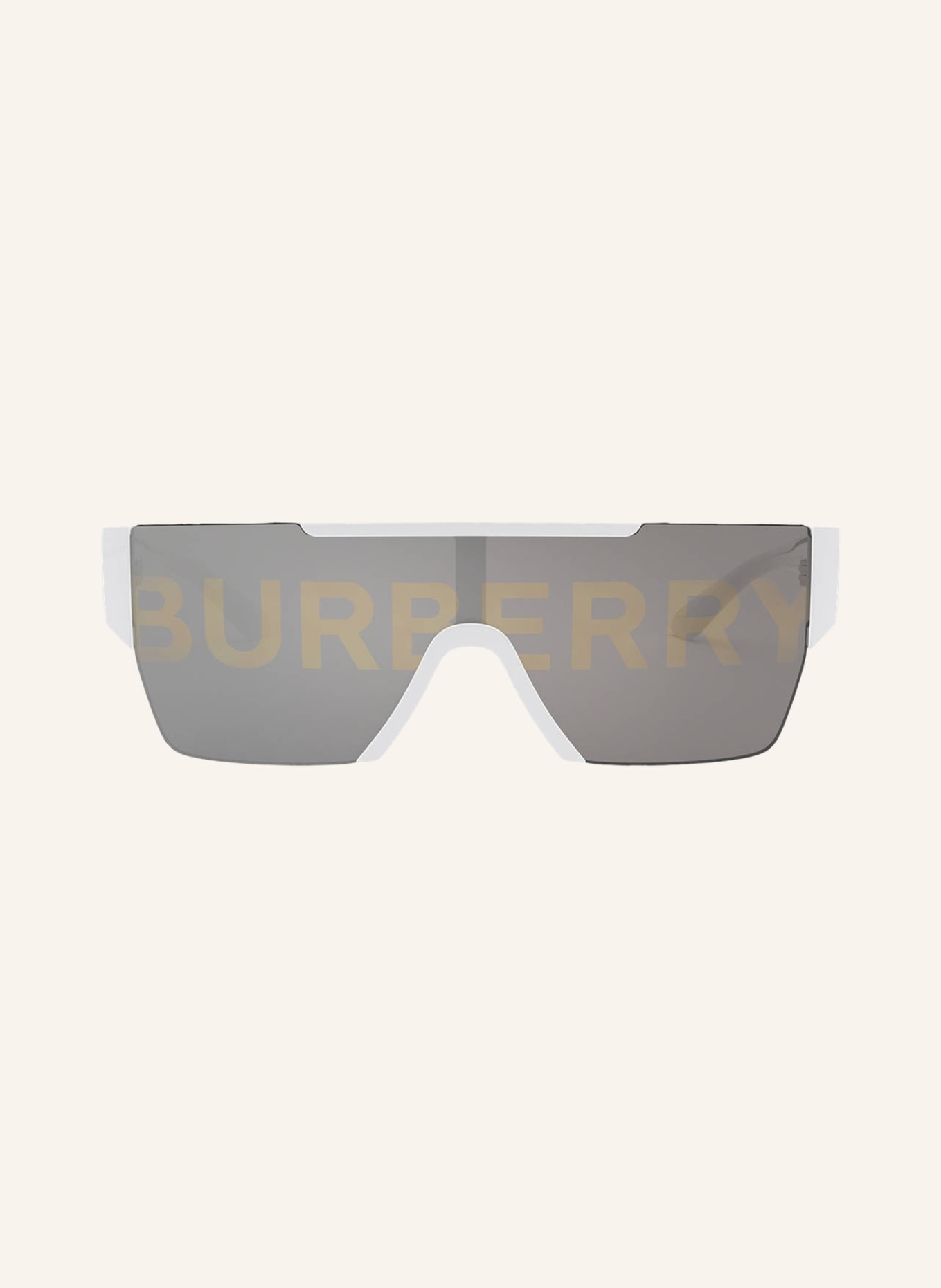 BURBERRY Sunglasses BE4291 , Color: 3007/H - WHITE/ GRAY MIRRORED (Image 2)