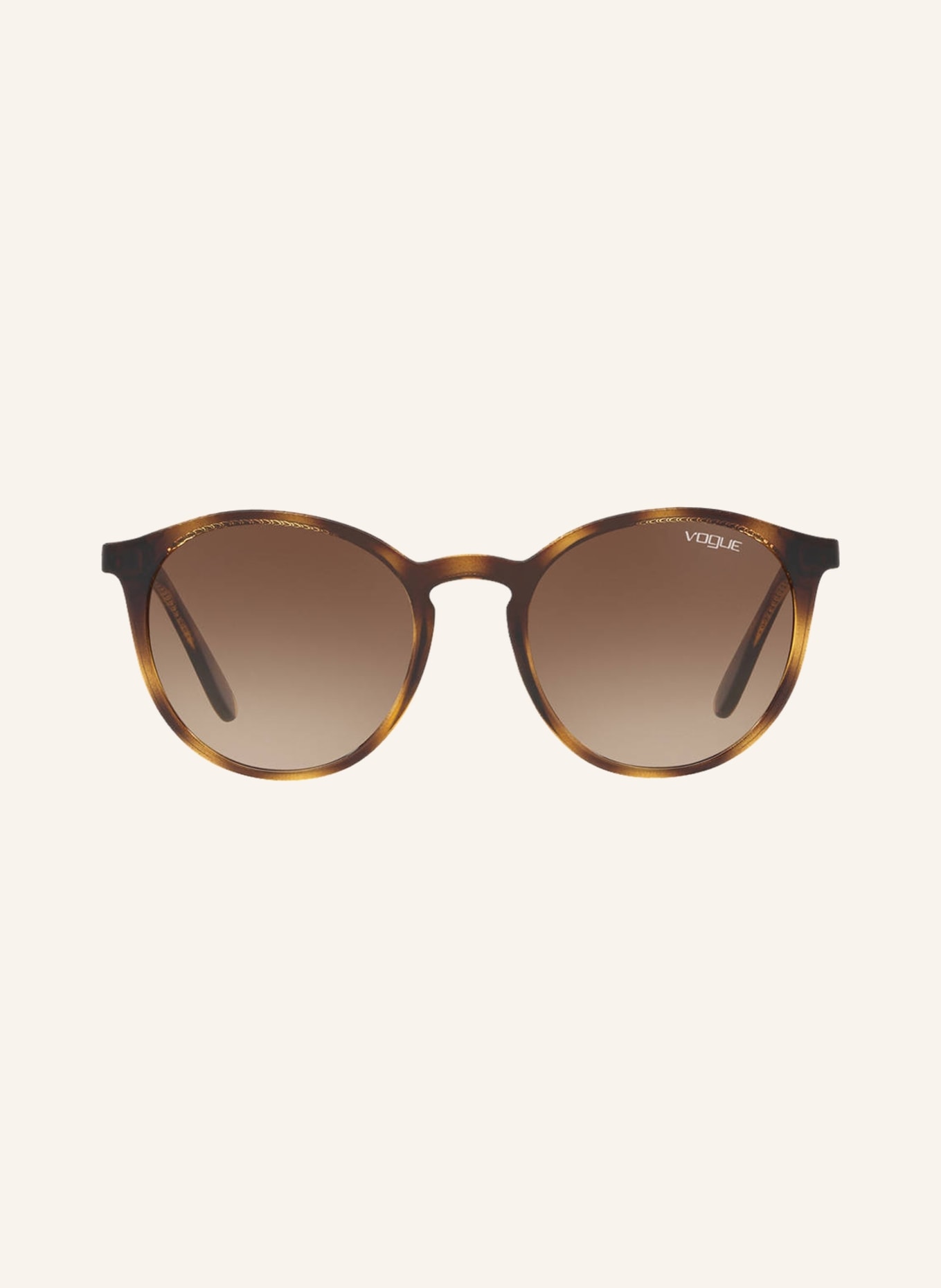 VOGUE Sunglasses 0VO5215S, Color: W65613 HAVANA/ BROWN GRADIENT (Image 2)