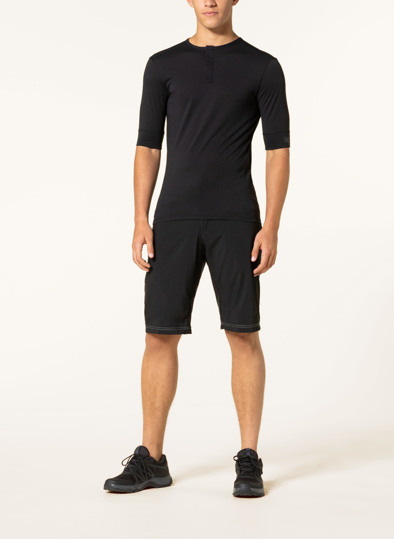 VAUDE Cycling shorts LEDRO with padded inner shorts, Color: BLACK (Image 2)