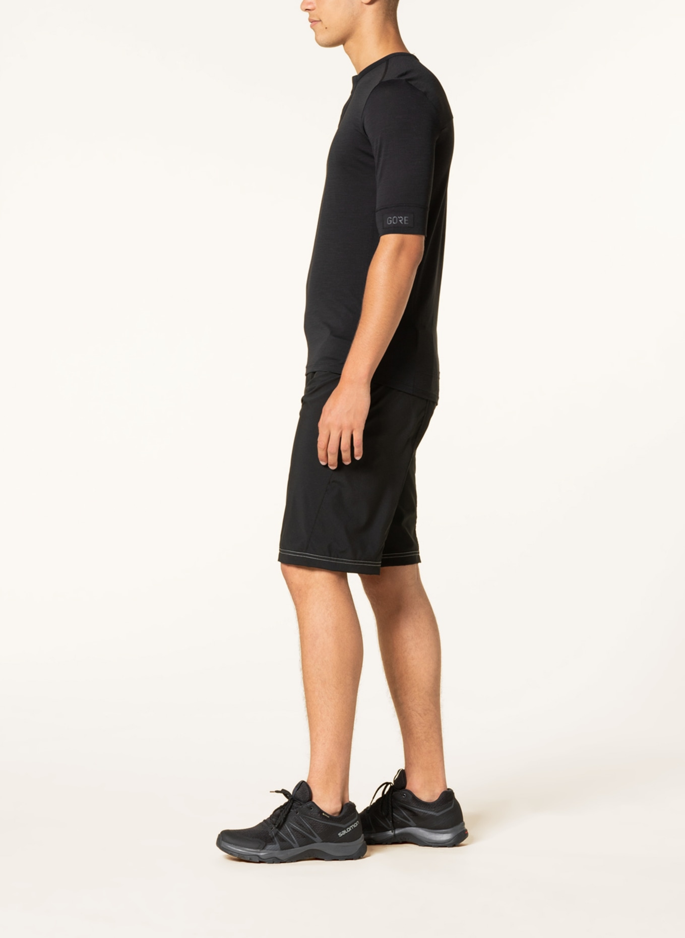 VAUDE Cycling shorts LEDRO with padded inner shorts, Color: BLACK (Image 4)