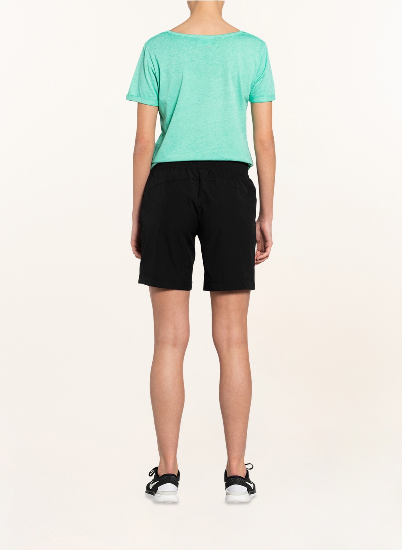 VENICE BEACH Fitness shorts SHELBY, Color: BLACK (Image 3)