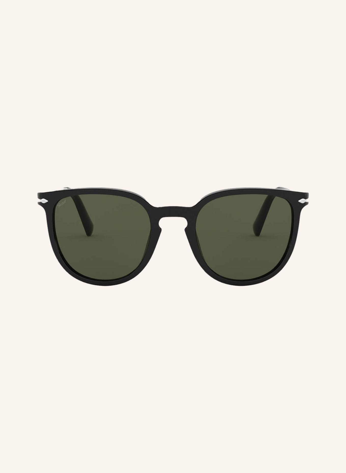 Persol Sunglasses PO3226S, Color: 95/31 - BLACK/GREEN (Image 2)