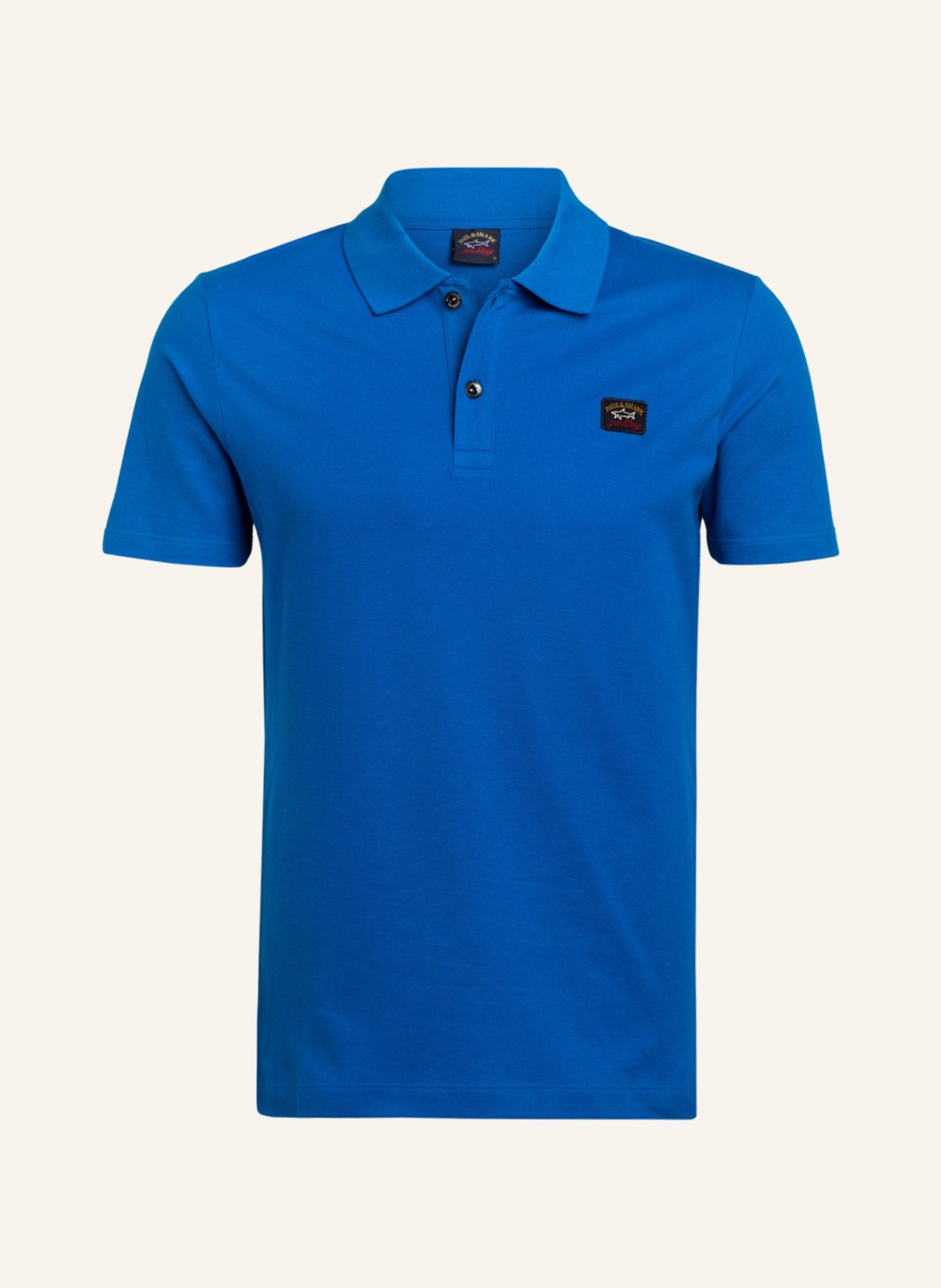 PAUL & SHARK Piqué-Poloshirt, Farbe: BLAU (Bild 1)