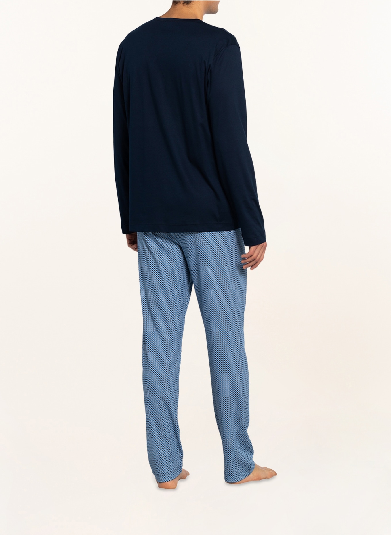mey Schlafanzug , Farbe: DUNKELBLAU/ BLAU (Bild 3)