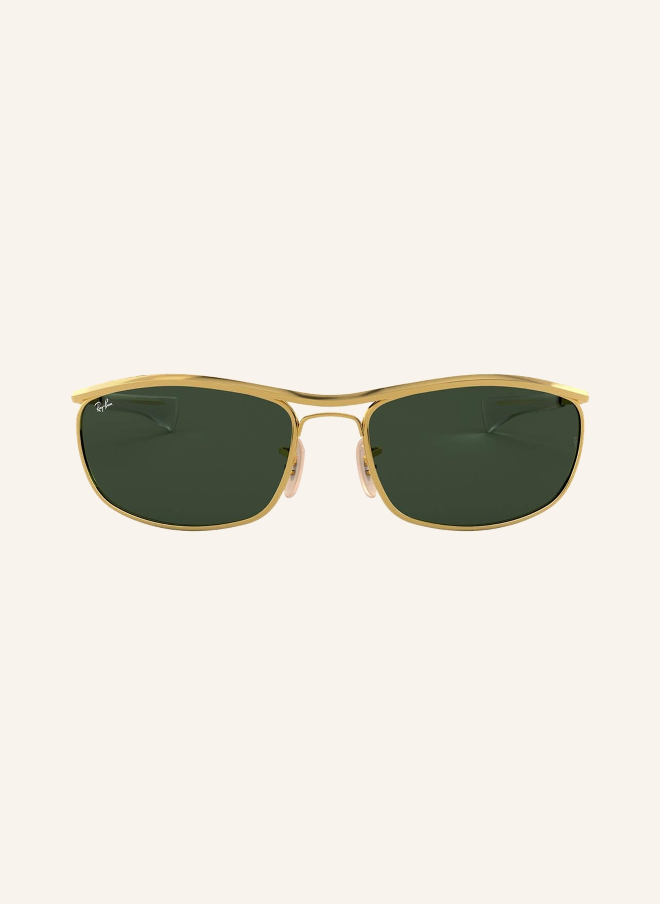 Ray-Ban Okulary przeciwsłoneczne RB3119M: 001/31 – ZŁOTY/ ZIELONY