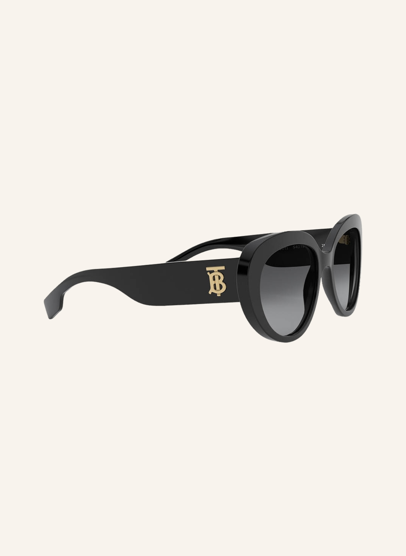 BURBERRY Sunglasses BE 4298, Color: 3001T3 - BLACK/ BLACK GRADIENT (Image 3)