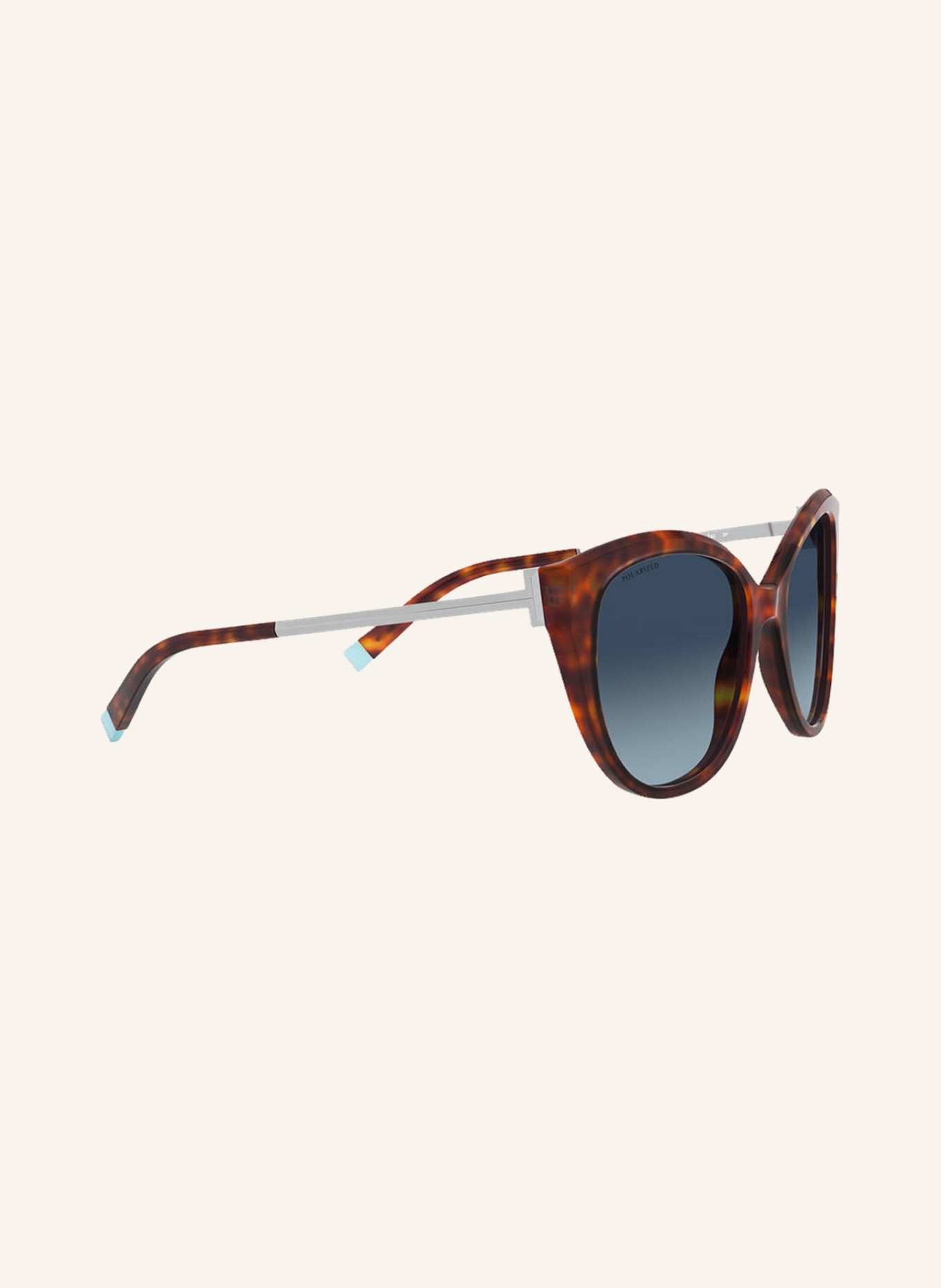 TIFFANY & Co. Sunglasses TF4166, Color: 80024U - HAVANA/ BLUE (Image 3)