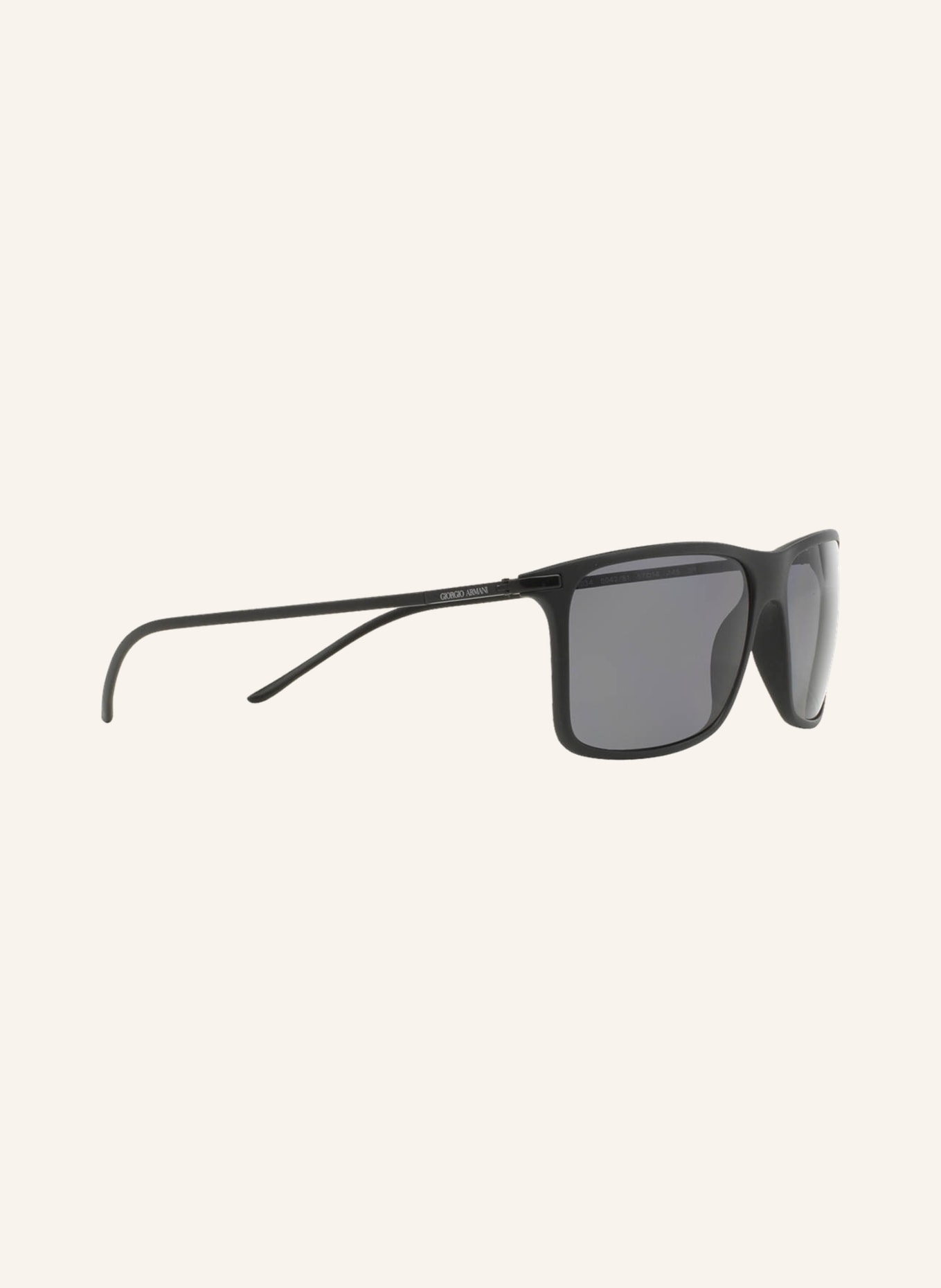EMPORIO ARMANI Sunglasses AR8034, Color: 504281 - MATTE BLACK/GRAY POLARIZED (Image 3)